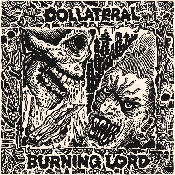 Burning Lord Split EP - EP album cover