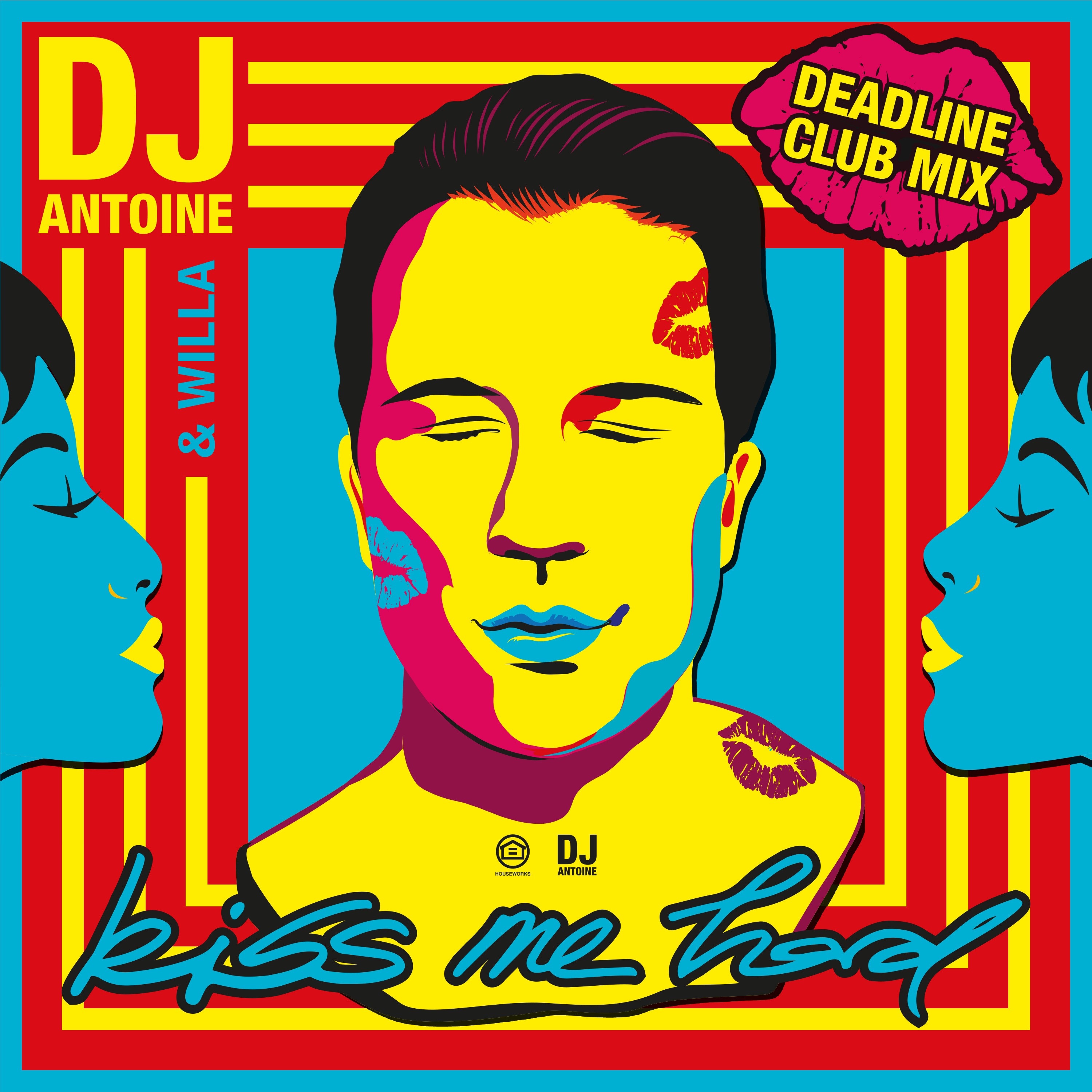 Kiss Me Hard (Deadline Extended Club Mix) - Single album cover