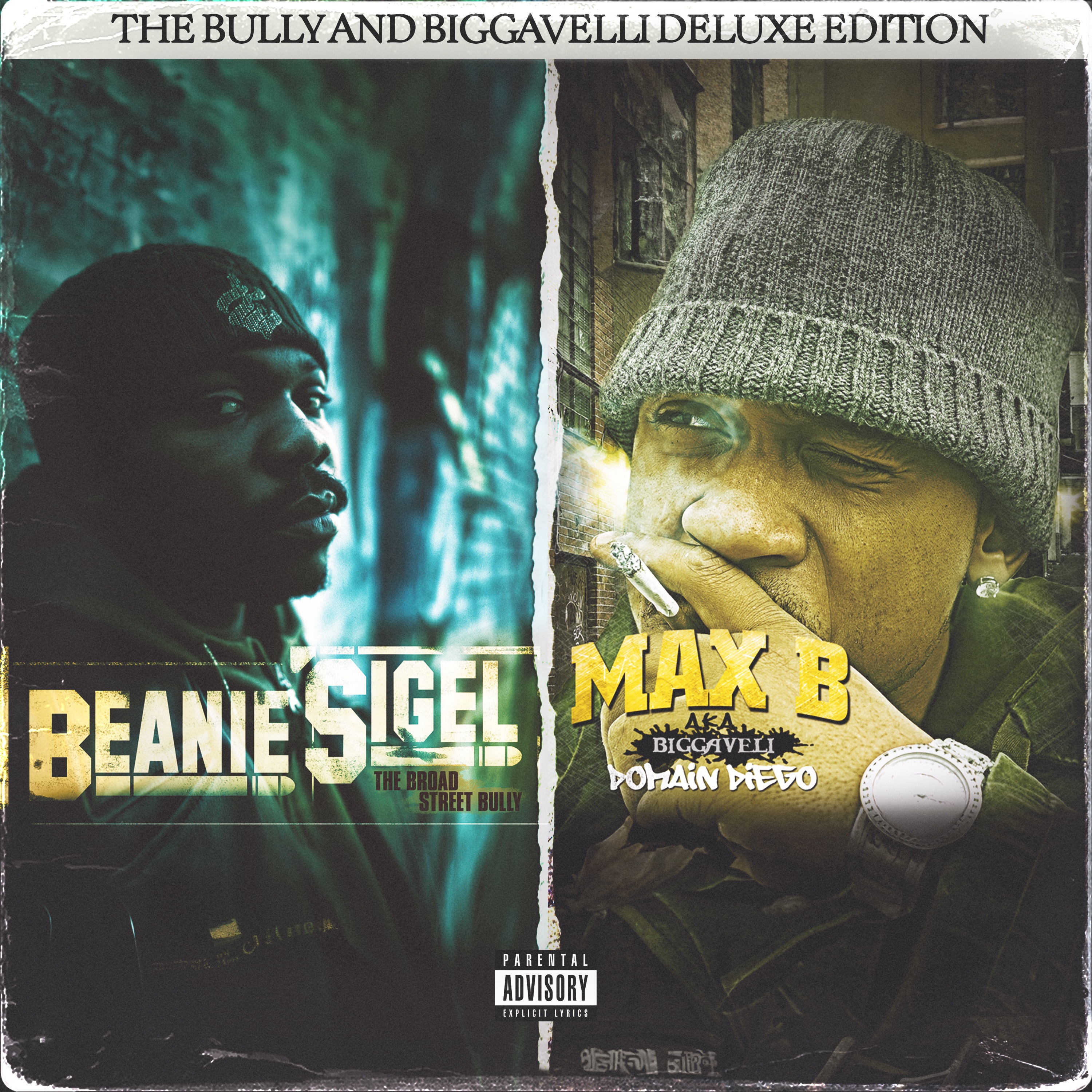 The Broad Street Bully and Domain Diego (The Bully and Biggaveli Deluxe Edition: 2 For 1) album cover