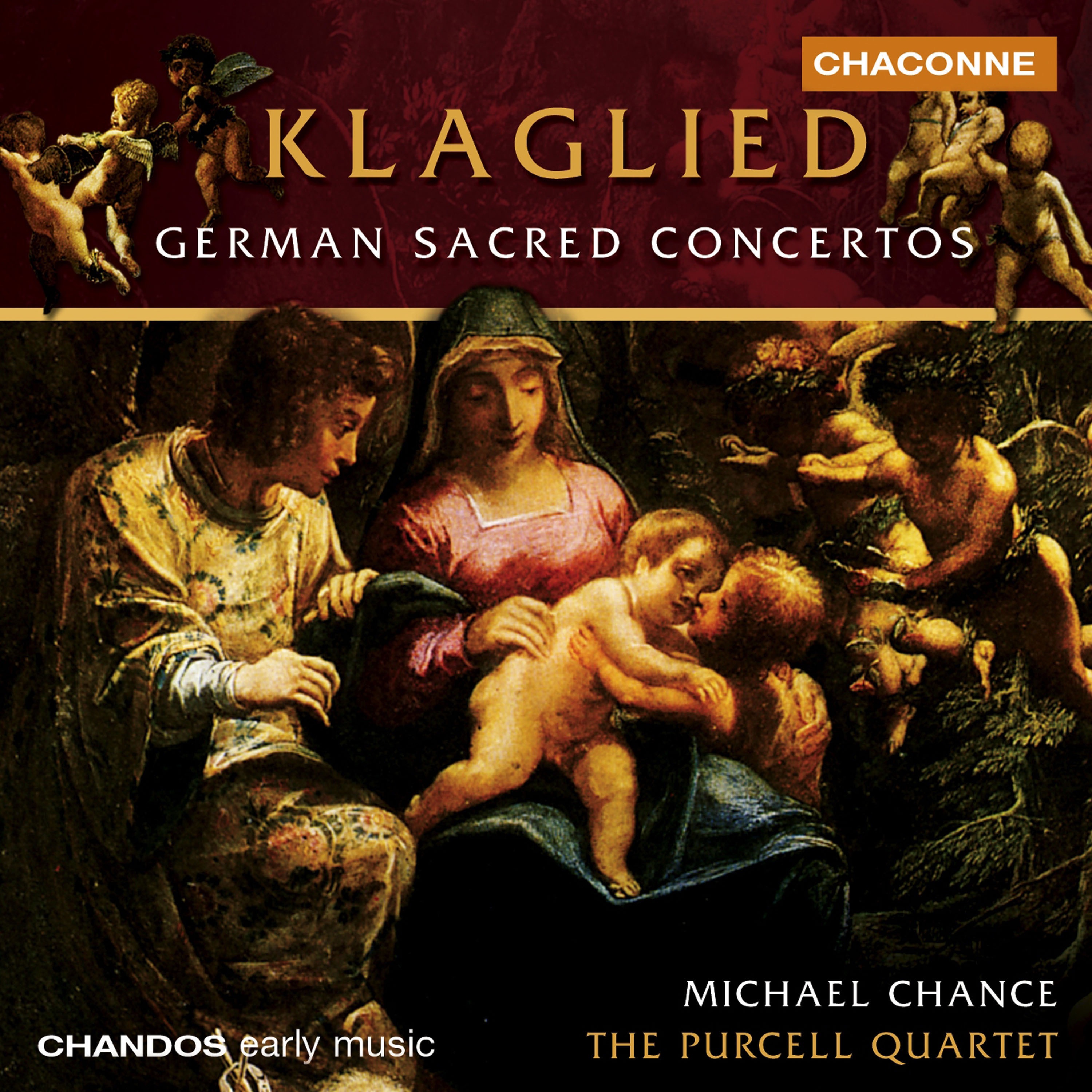 Purcell Quartet Plays German Sacred Concertos album cover