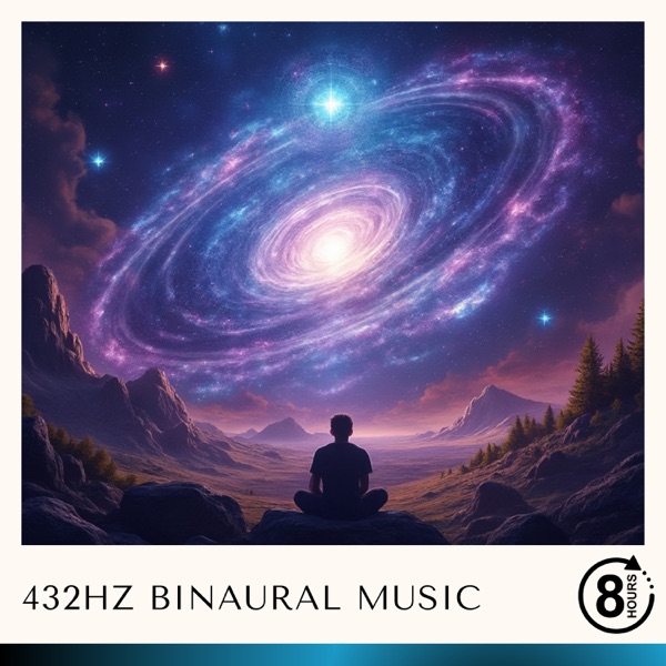 8 Hours of Solfeggio 432Hz Binaural Music album cover