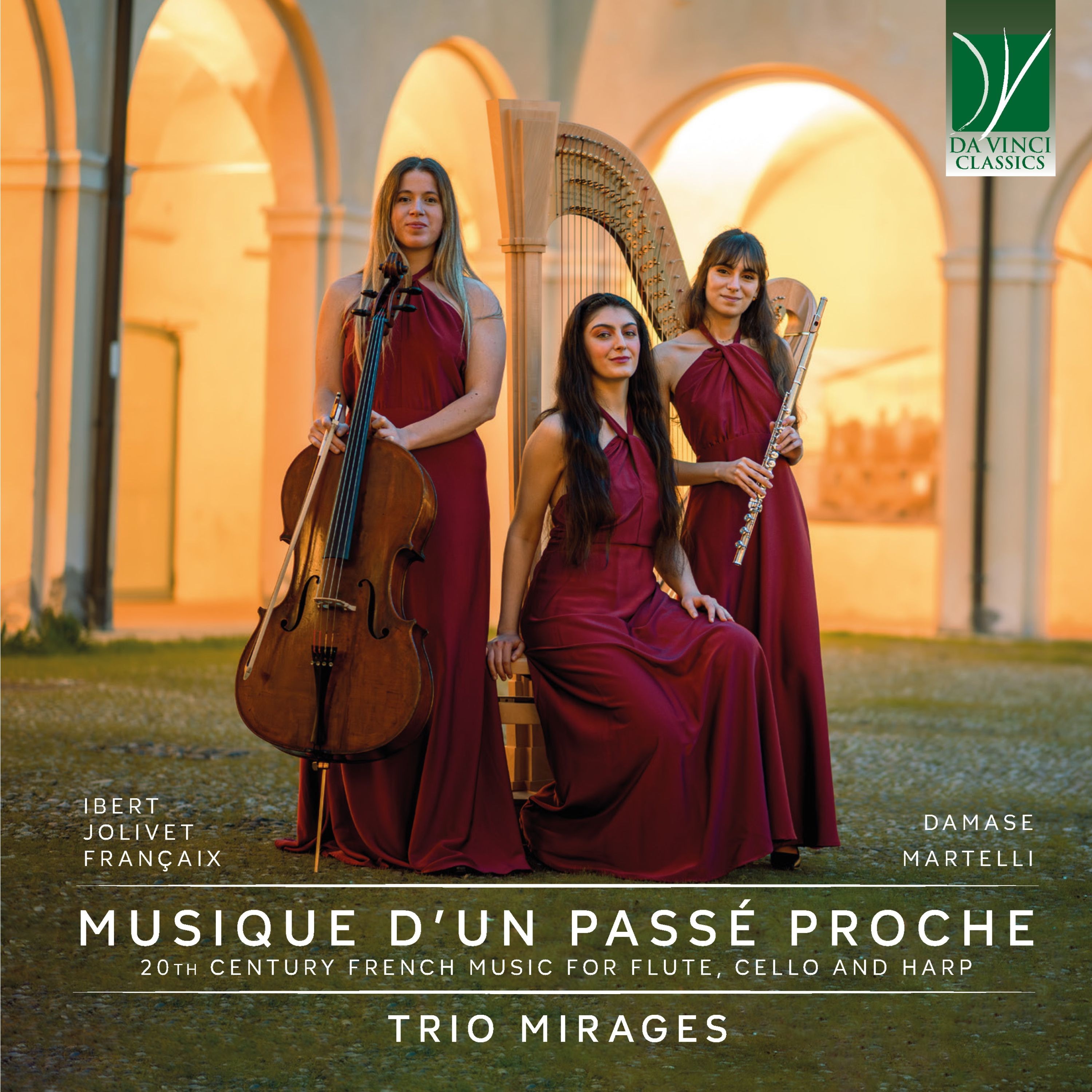 Musique d'un Passé Proche: 20th Century French Music for Flute, Cello and Harp album cover