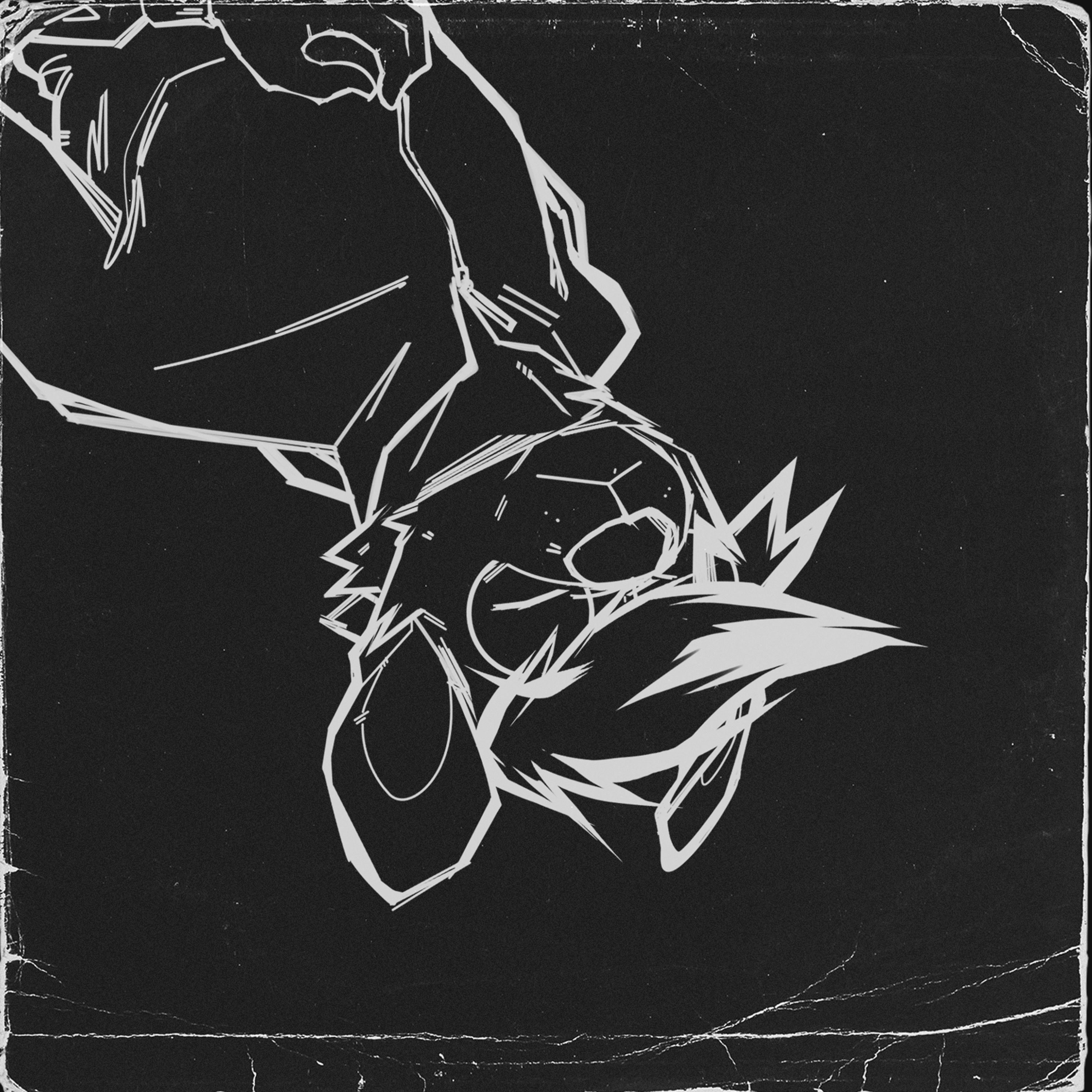 IN THE DARK / THE ANSWER - Single album cover