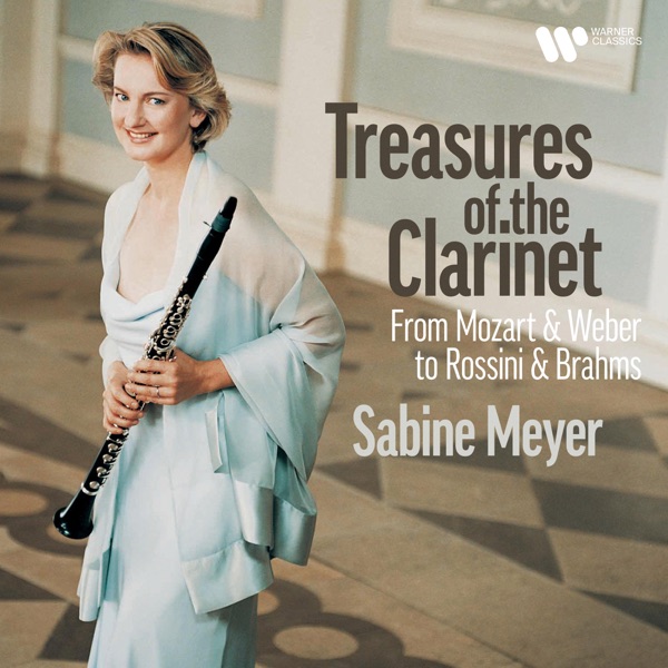 Treasures of the Clarinet - From Mozart & Weber to Rossini & Brahms album cover