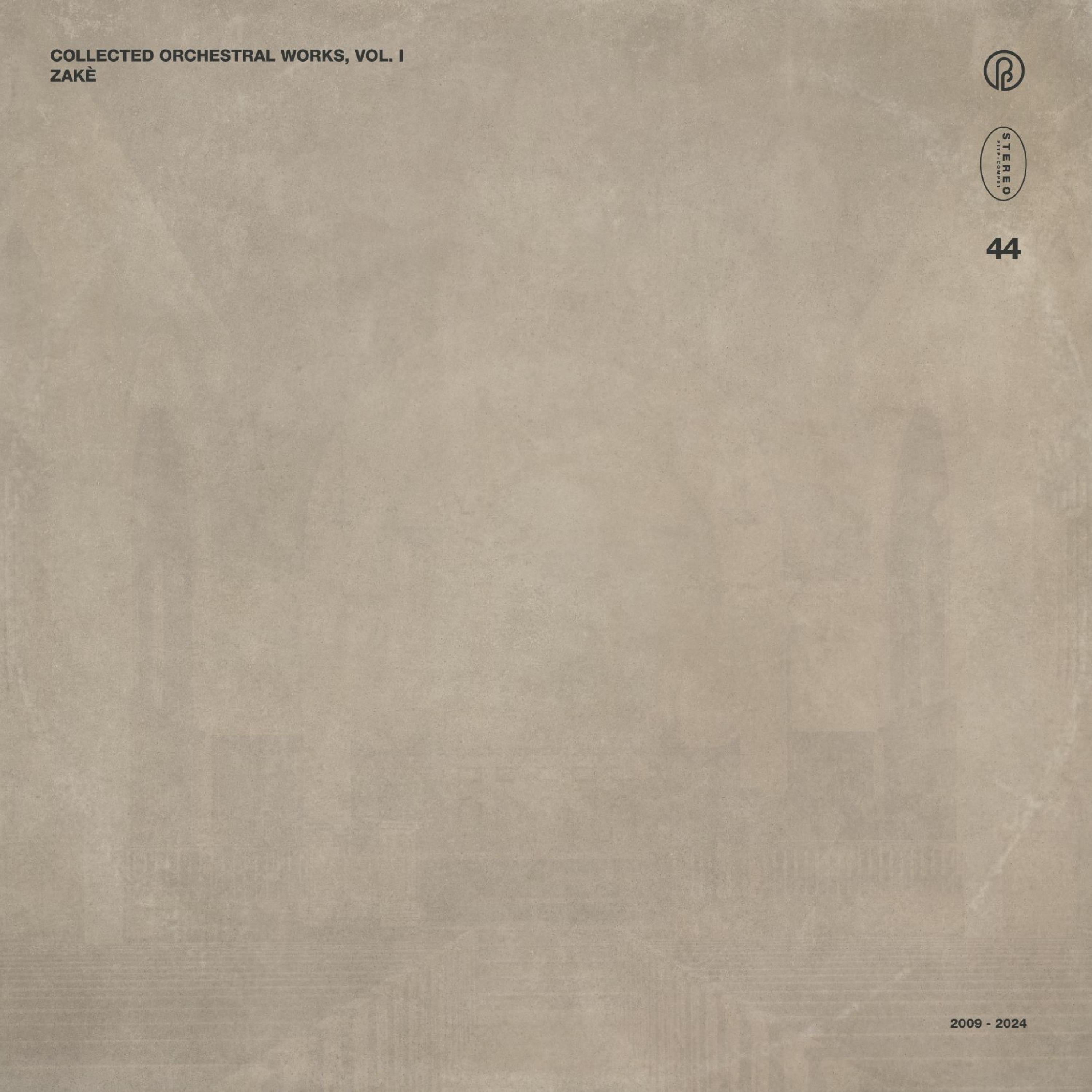Collected Orchestral Works, Vol. I album cover