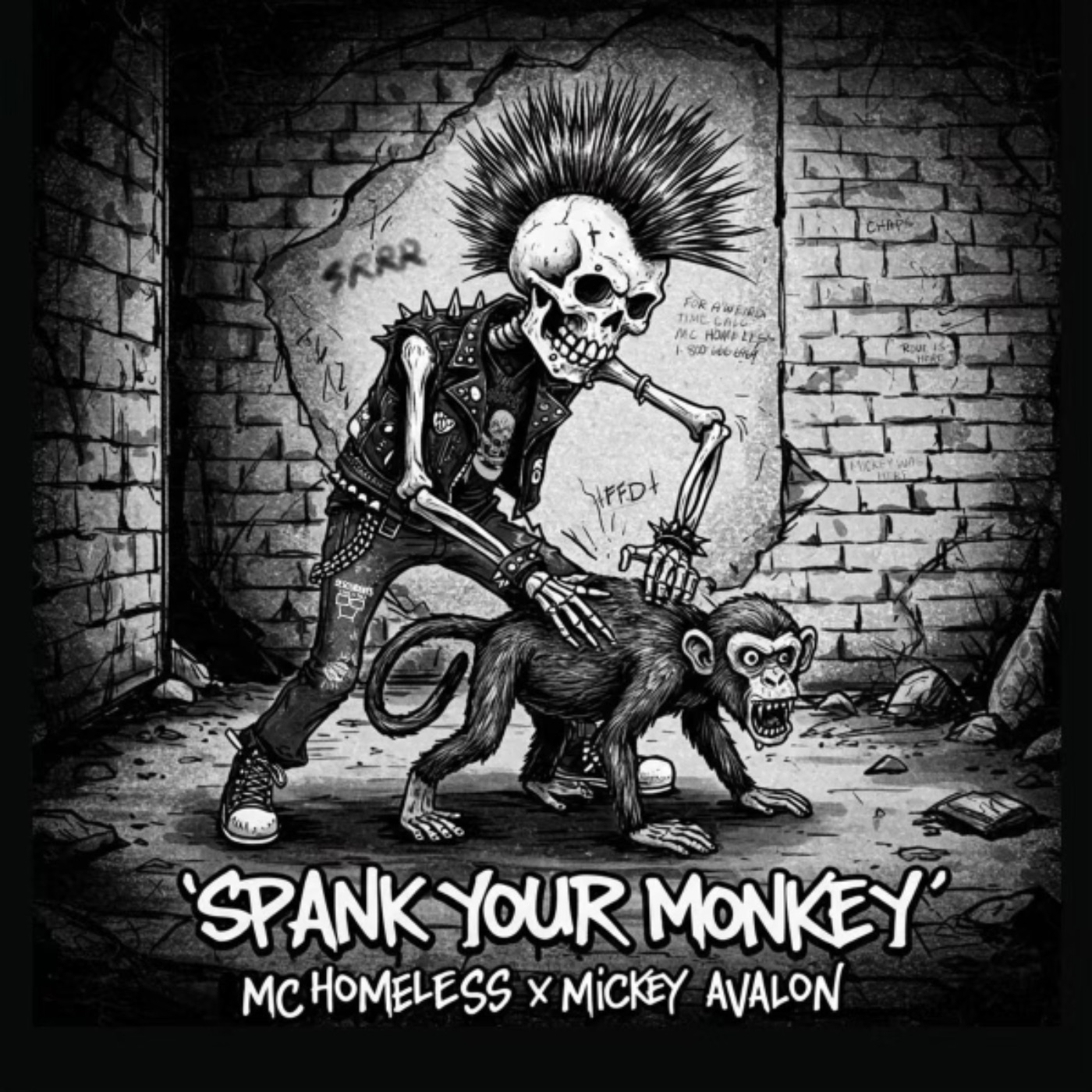 Spank Your Monkey - Single album cover