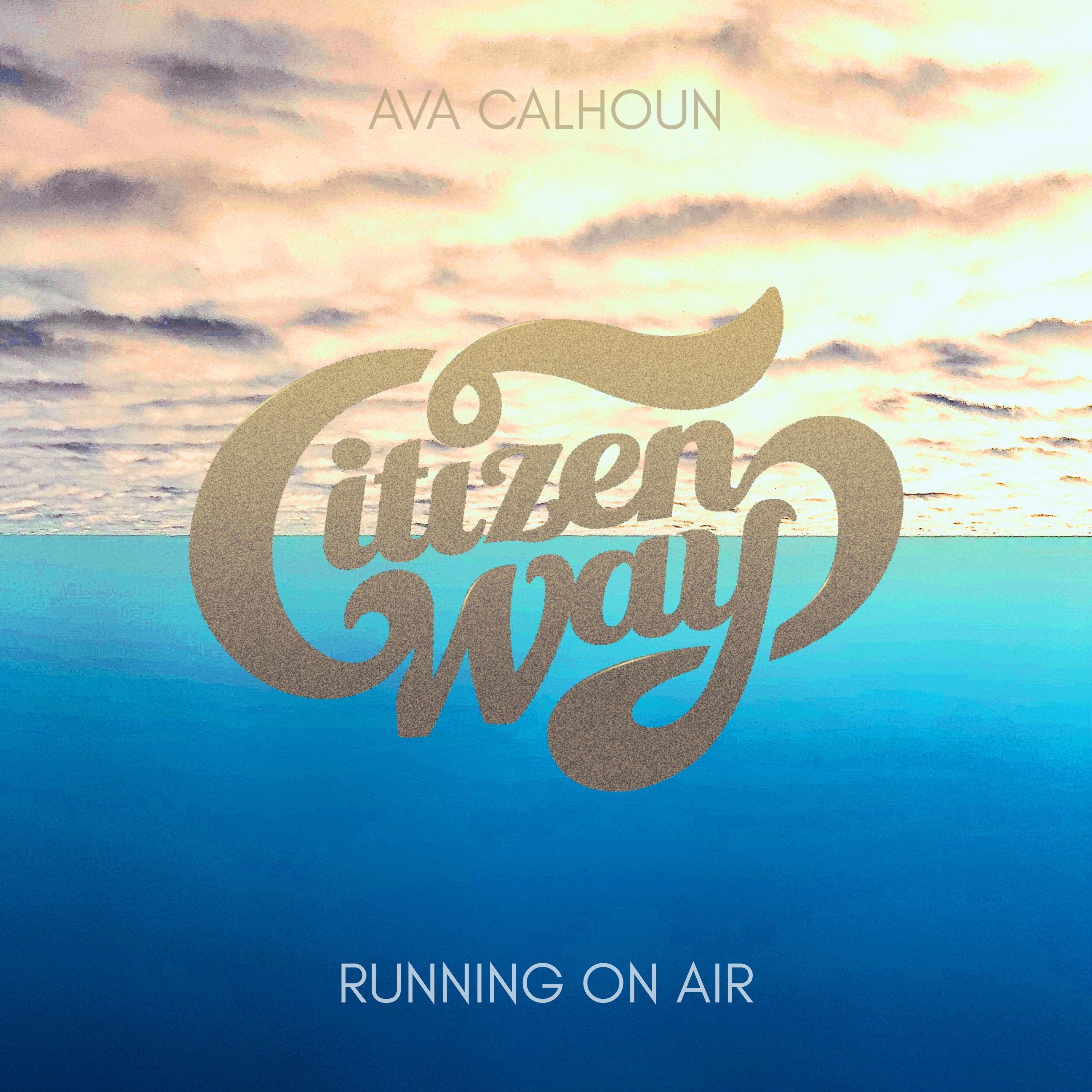 RUNNING ON AIR - Single album cover