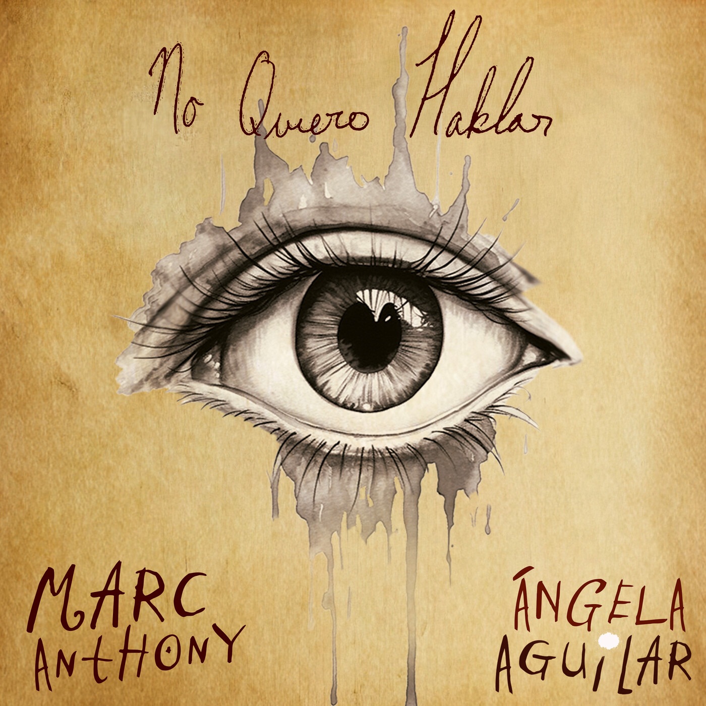No Quiero Hablar - Single album cover
