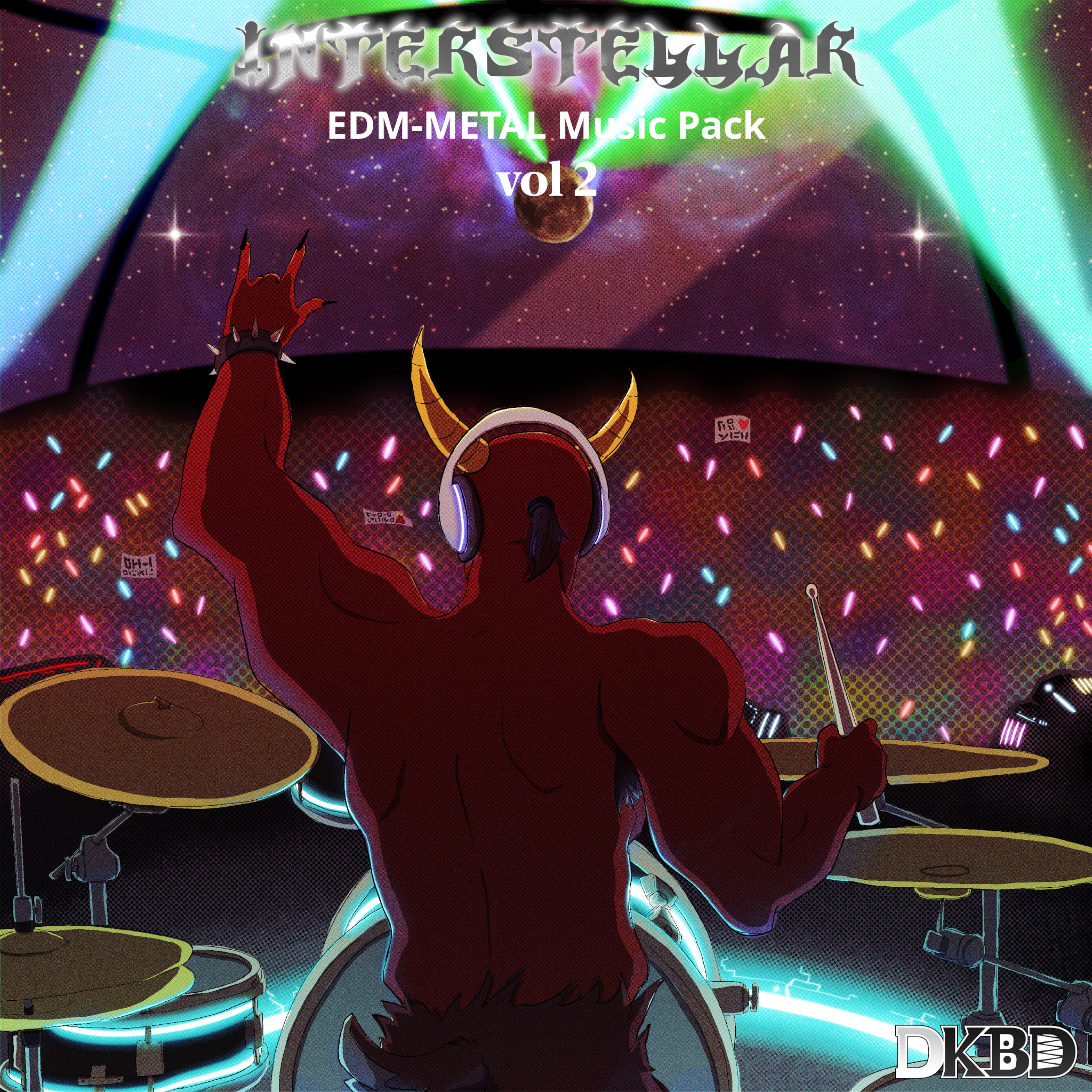 Interstellar vol.2, EDM-METAL Music Pack (Original Game Soundtrack) album cover