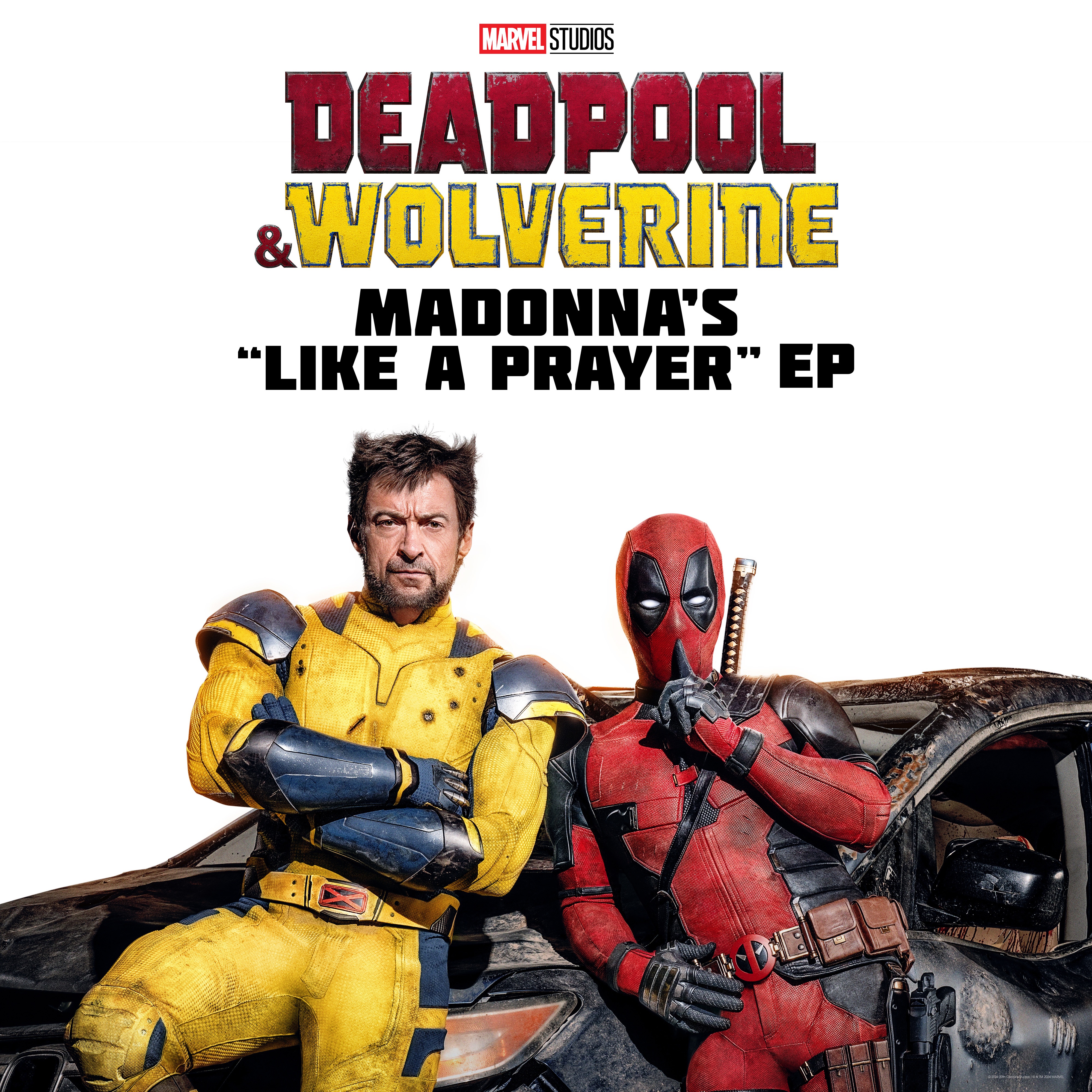Deadpool & Wolverine: Madonna's "Like a Prayer" - EP album cover