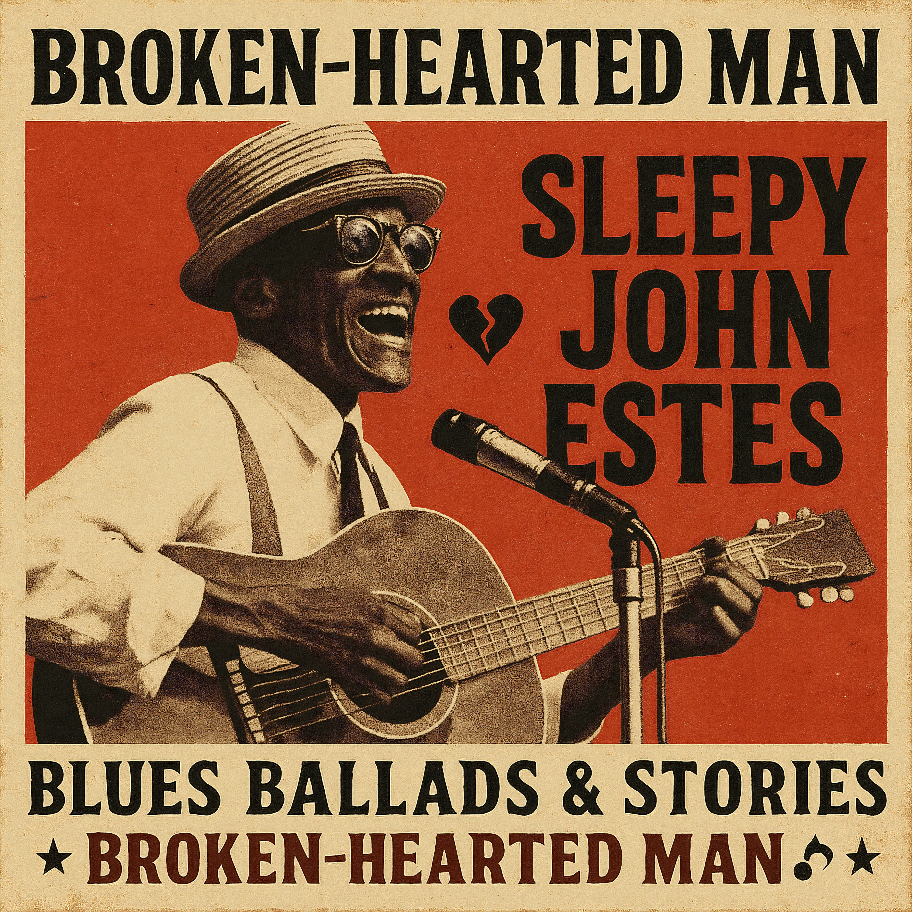 Broken-Hearted Man - Blues Ballads & Stories album cover