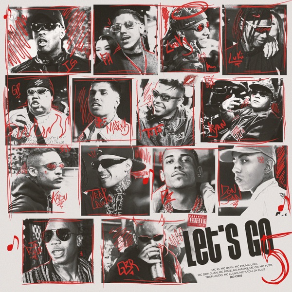 Let's Go 5 (feat. MC PH, Mc Don Juan, Mc Poze do Rodo, MC Marks, Mc GP, MC Tuto, Traplaudo, MC LUUKY album cover
