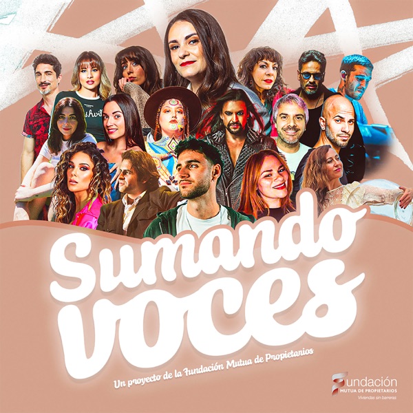 Sumando voces (feat. Adriana Rogan, Carlos Valledor, Clara deMin, Cristina Medina, Daniel Marco, Dav album cover