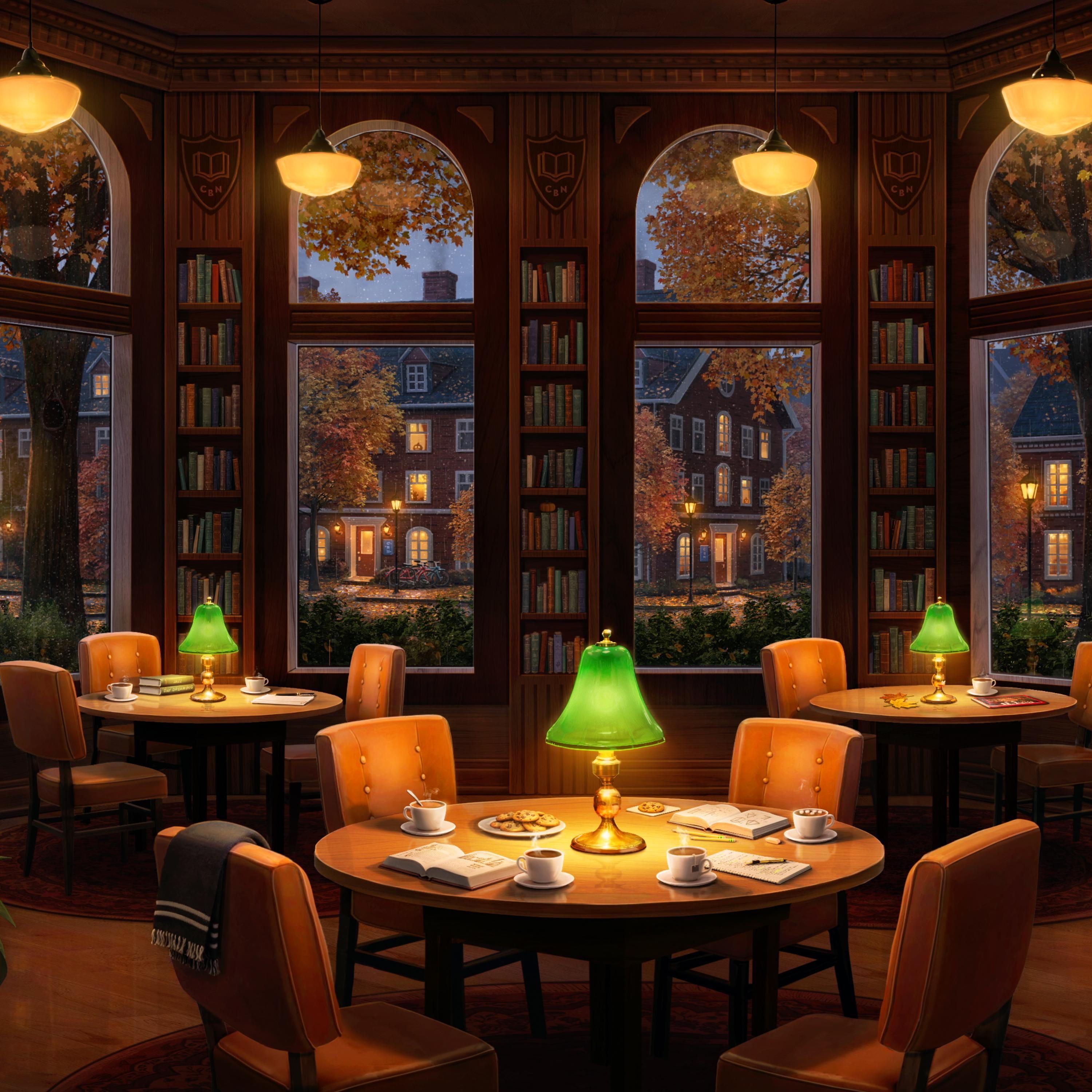 Fall Library Cafe album cover