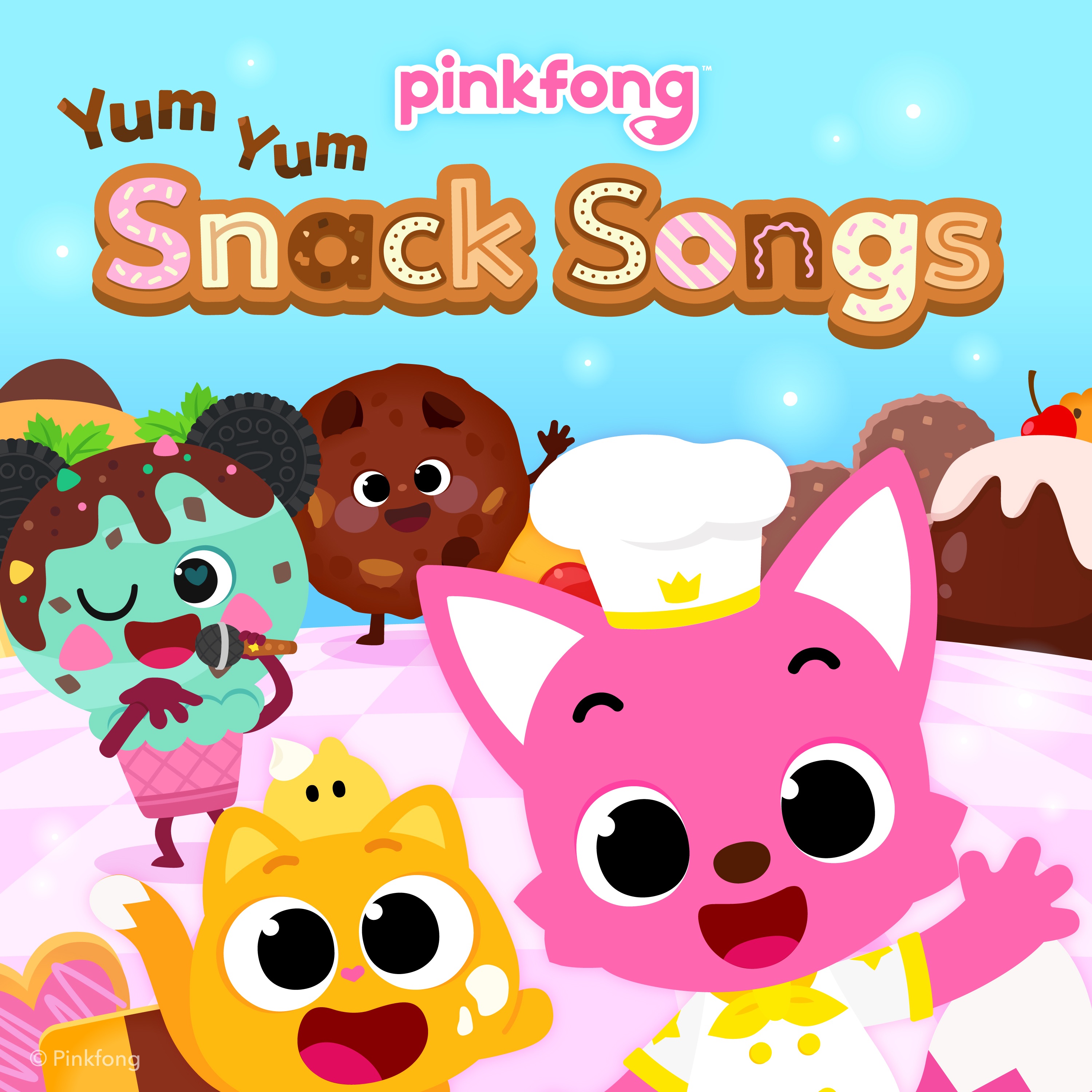Pinkfong's Yum Yum Snack Songs - EP album cover