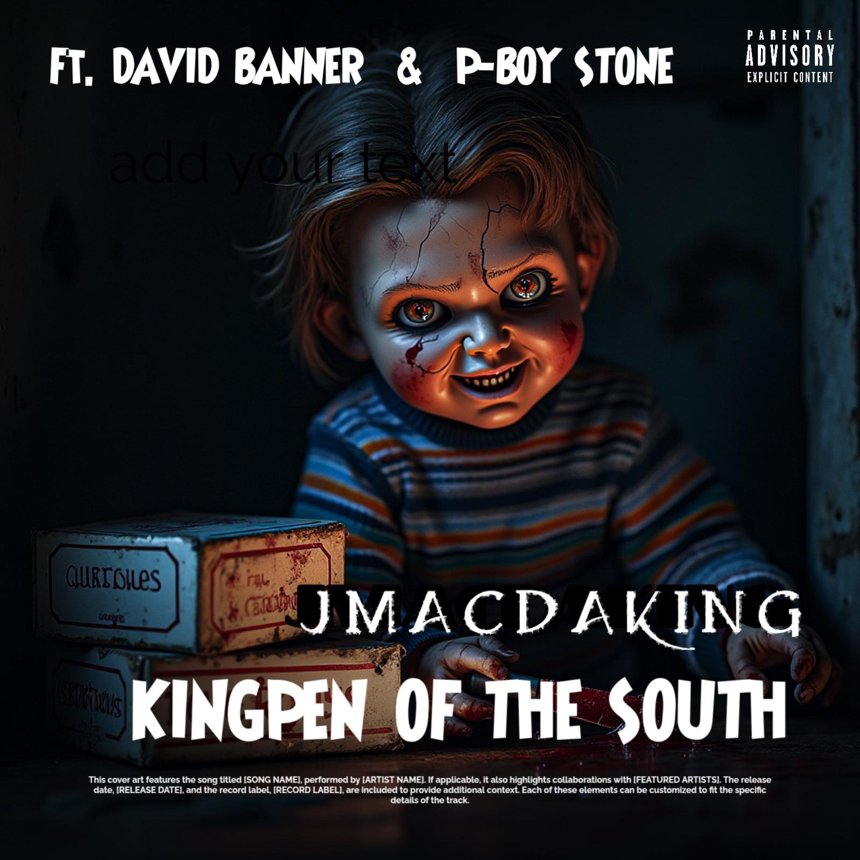 KINGPEN OF THE SOUTH (feat. David Banner & P-boy Stone) - Single album cover