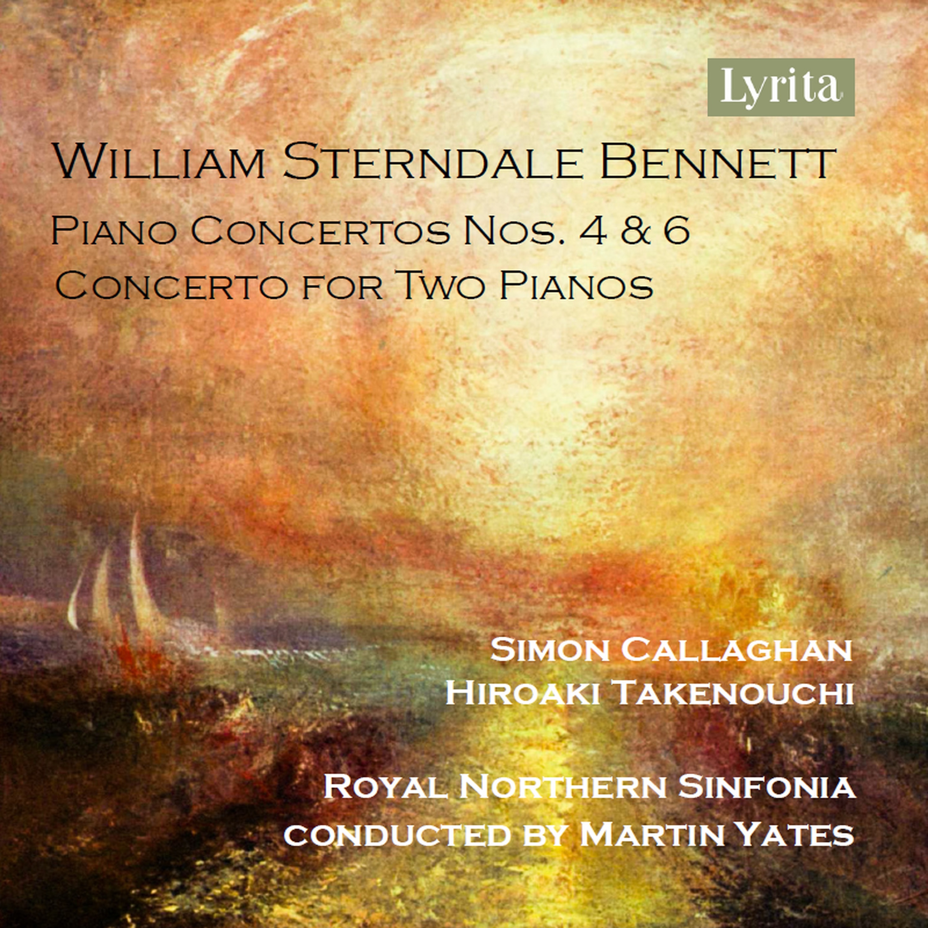 Bennett: Piano Concertos Nos. 4 & 6 album cover