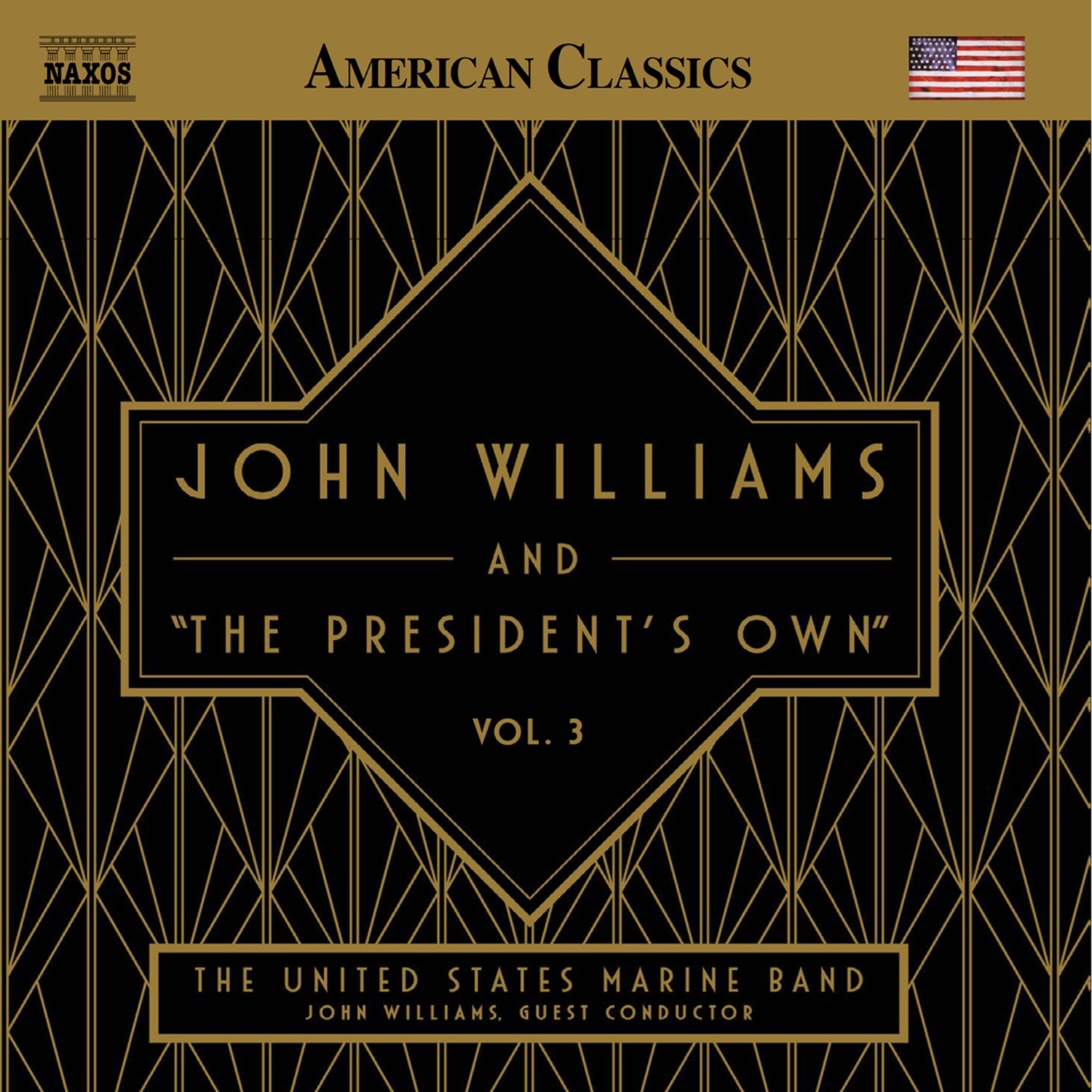 John Williams and "The President's Own", Vol. 3 (Live) album cover