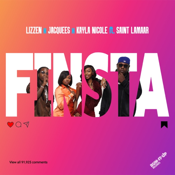 Finsta (feat. Saint Lamaar) - Single album cover