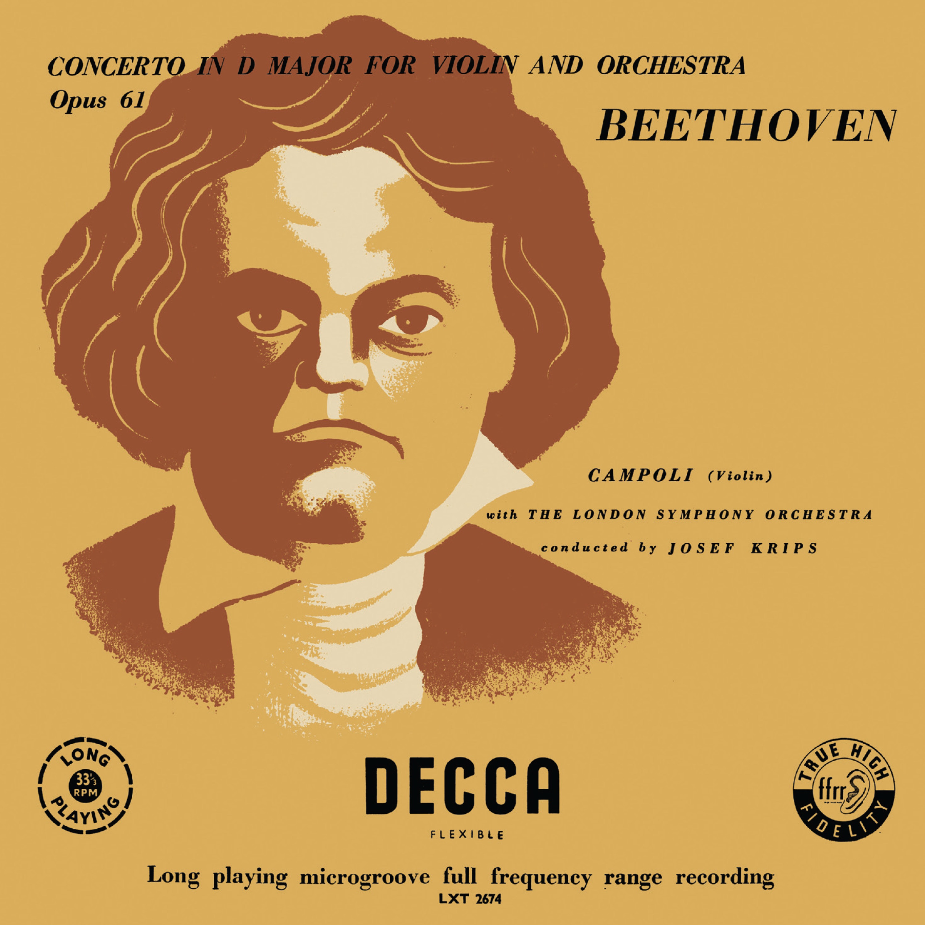 Beethoven: Violin Concerto album cover