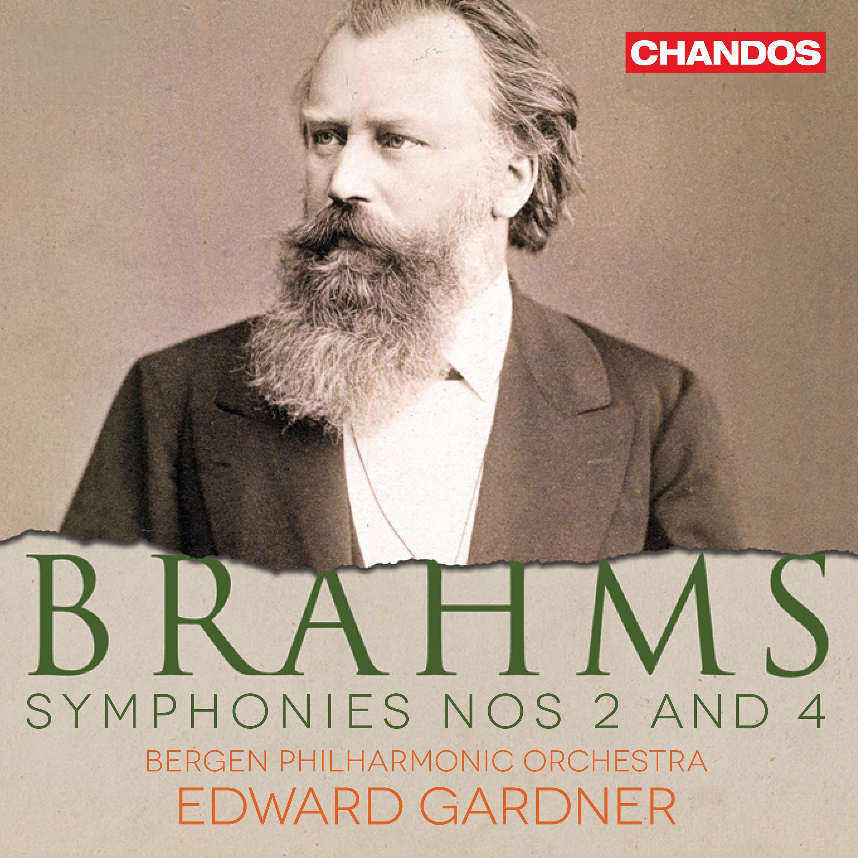 Brahms: Symphony No. 2 in D Major, Op. 73 & Symphony No. 4 in E Minor, Op. 98 album cover