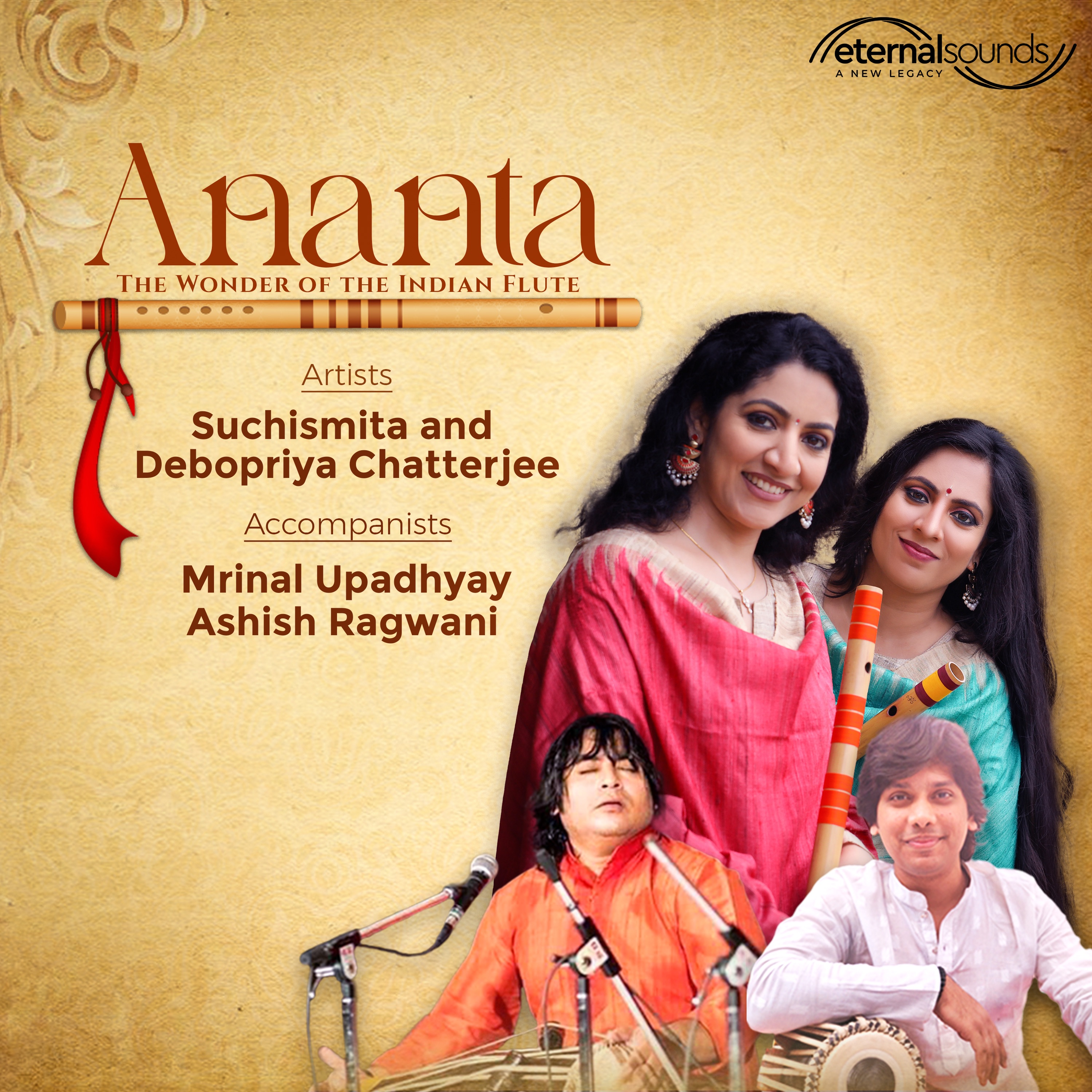 Ananta - The Wonder of the Indian Flute (feat. Traditional) album cover