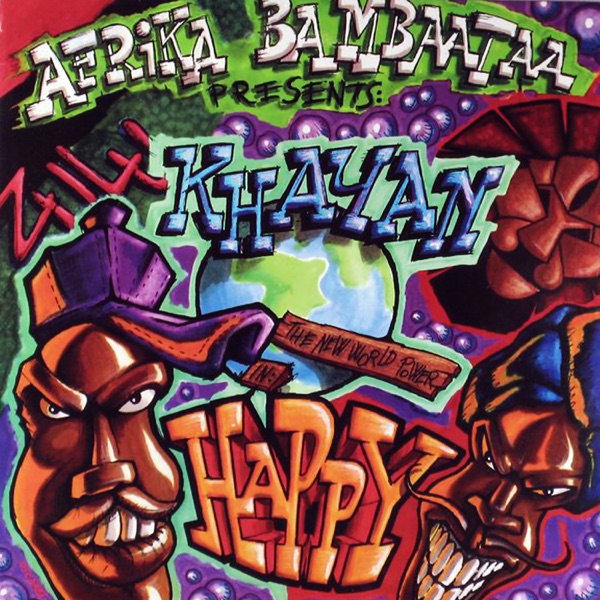 Happy (feat. Afrika Bambaataa) - EP album cover