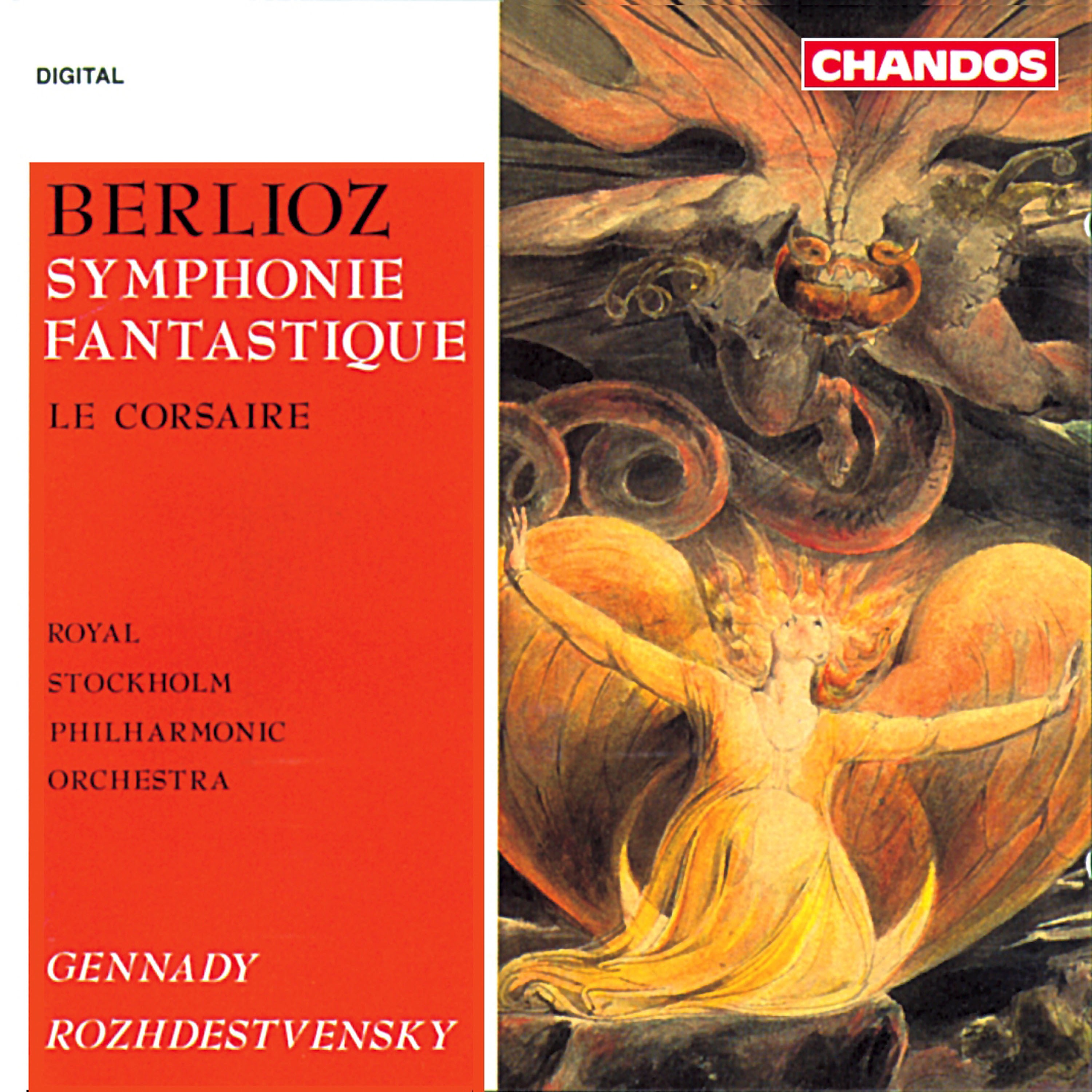 Berlioz: Symphonie fantastique, Op. 14, H. 48 & Le corsaire, Op. 21, H. 101 album cover