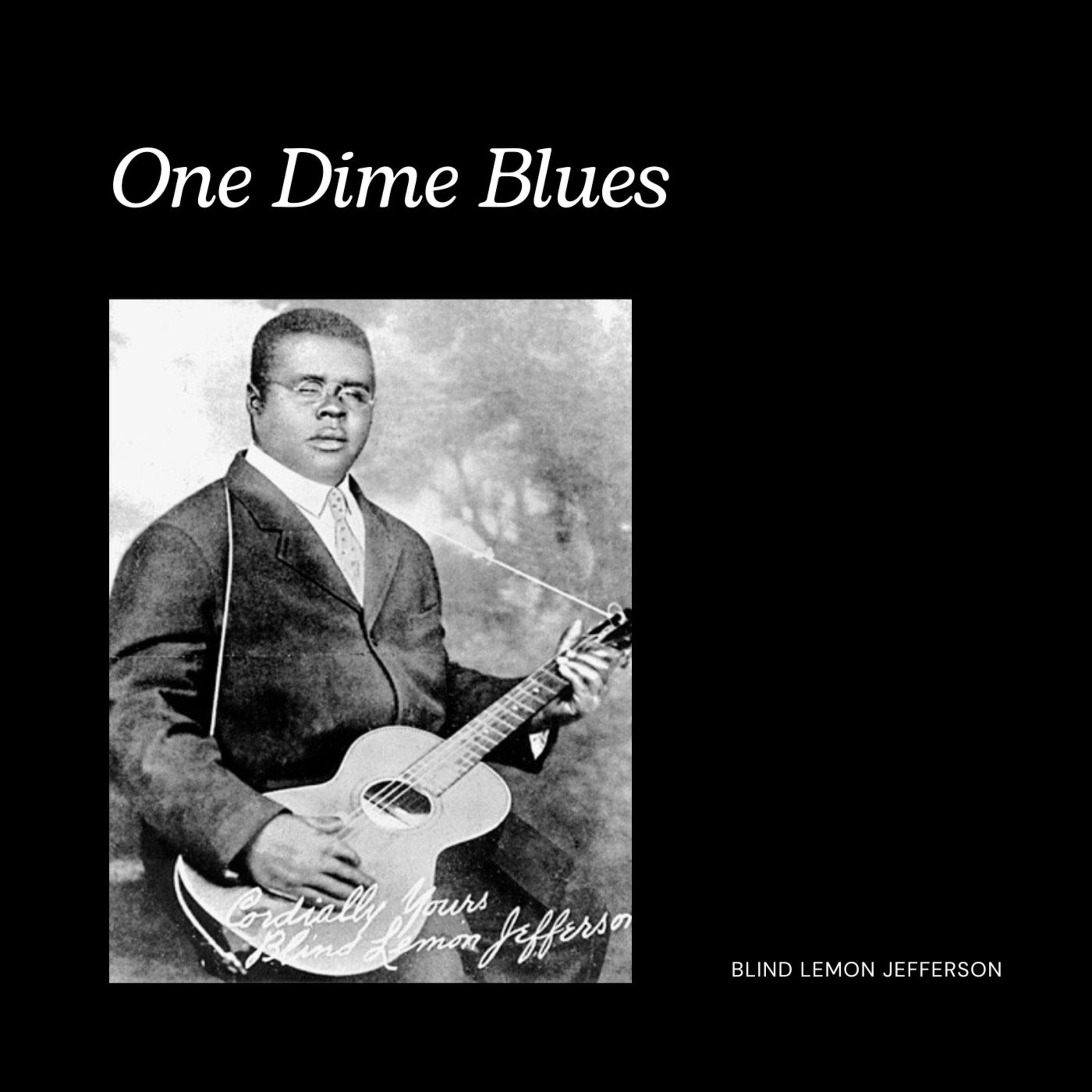 One Dime Blues - Single album cover