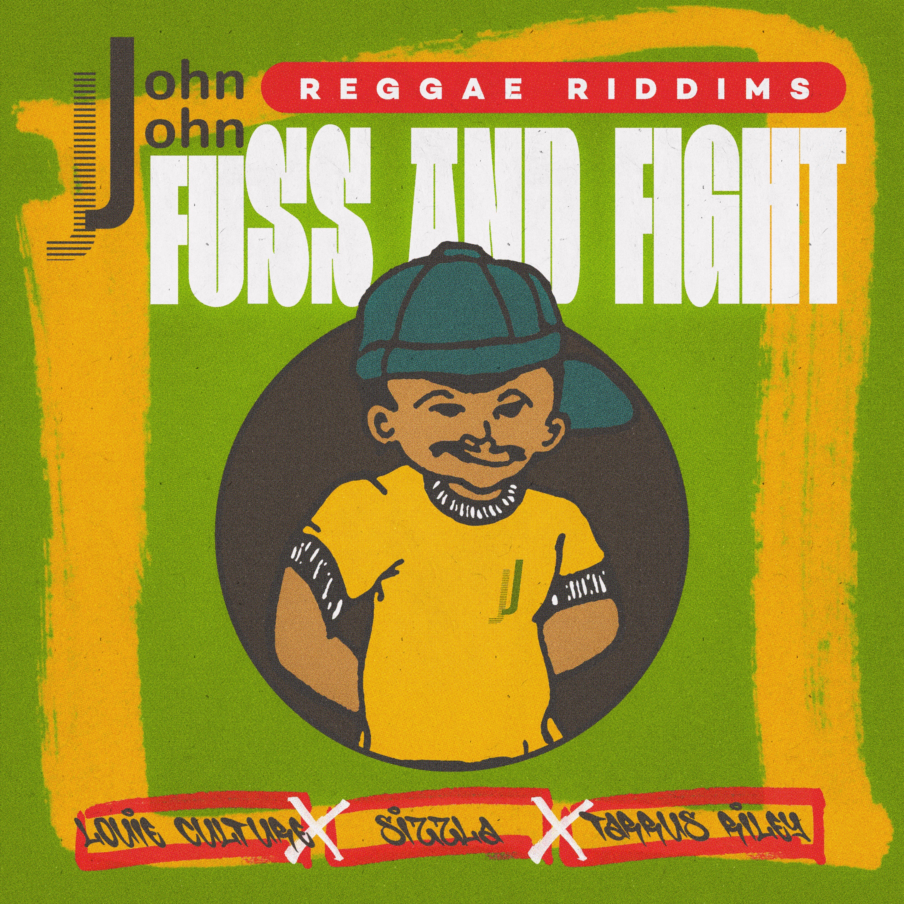 John John Reggae Riddims: Fuss & Fight - EP album cover