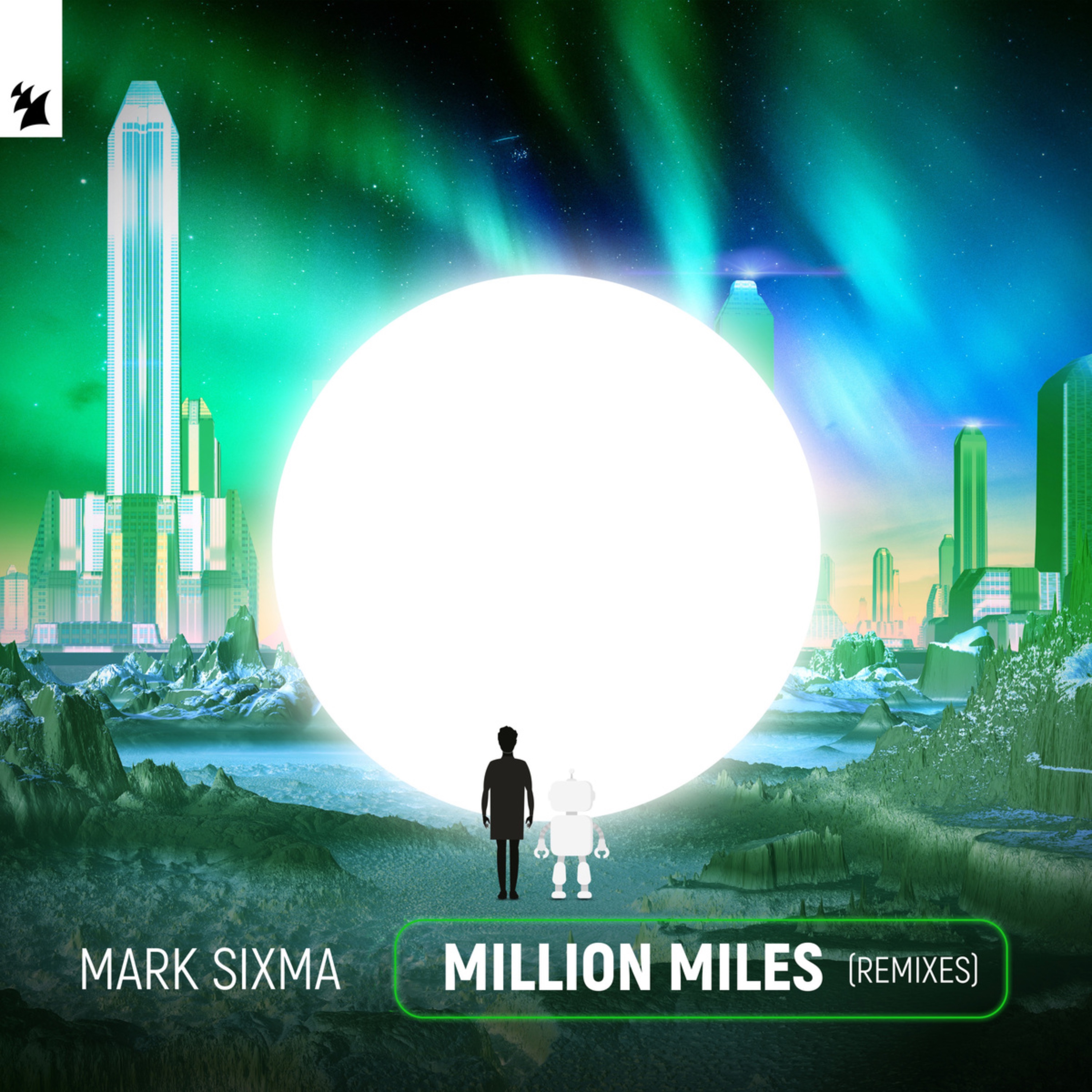Million Miles (Remixes) - EP album cover
