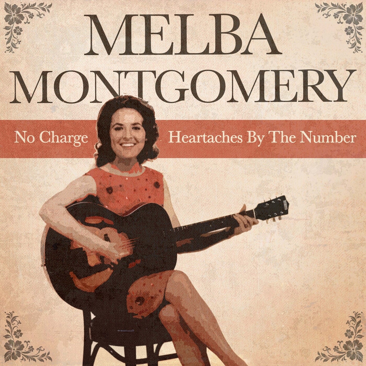 No Charge / Heartaches by the Number - Single album cover