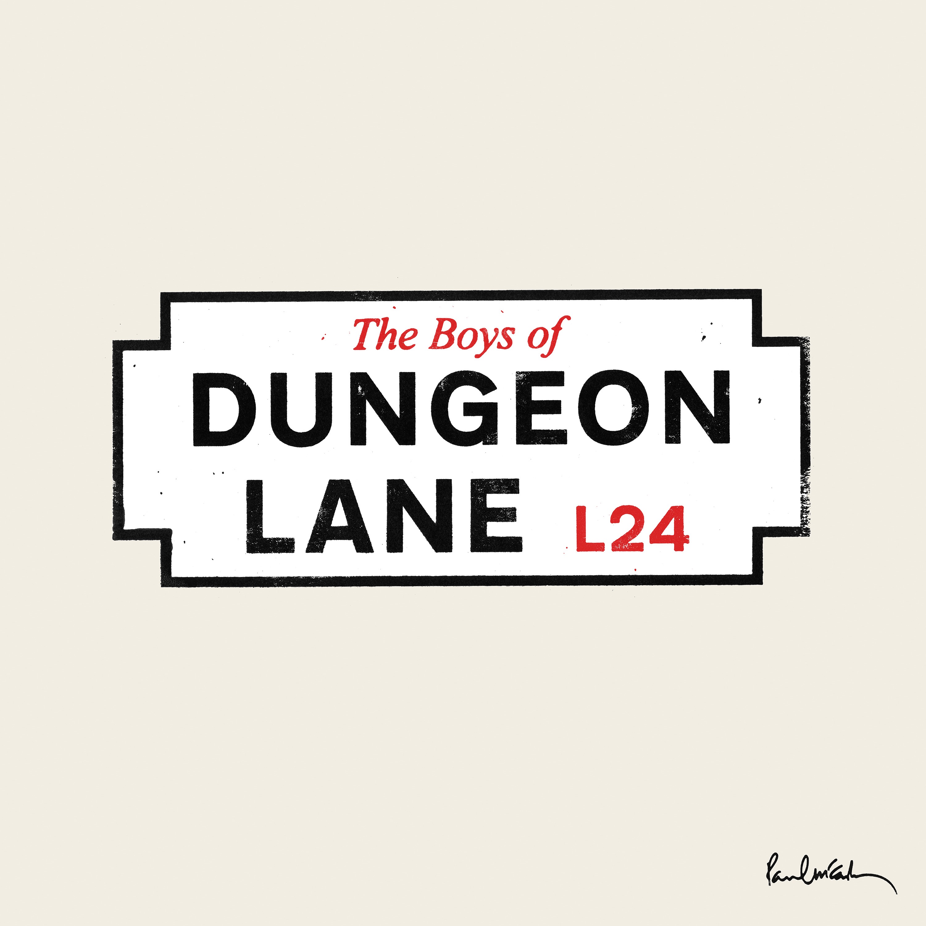 The Boys of Dungeon Lane album cover