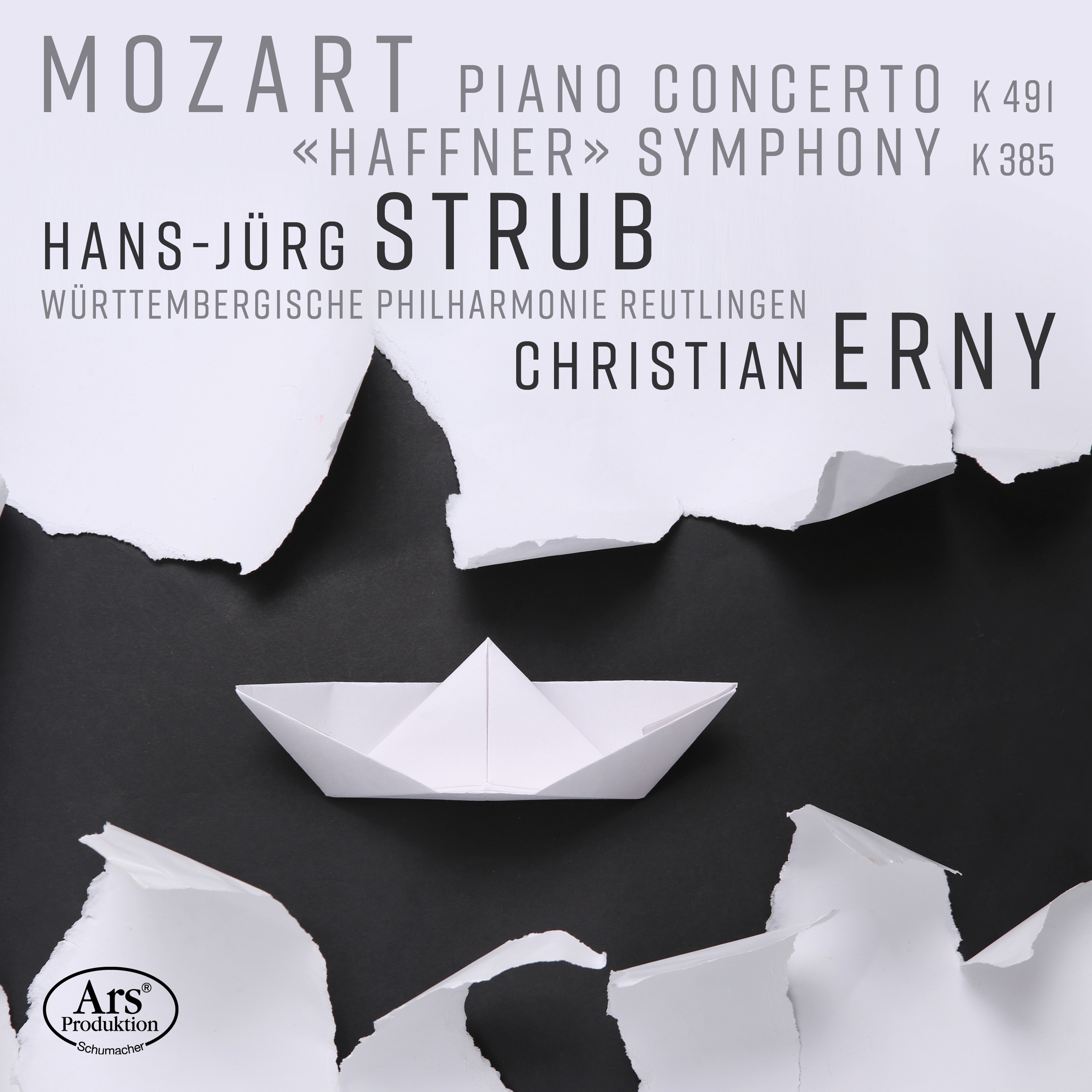 Mozart: Symphony No. 35 in D Major, K. 385 "Haffner" & Piano Concerto No. 24 in C Minor, K. 491 album cover