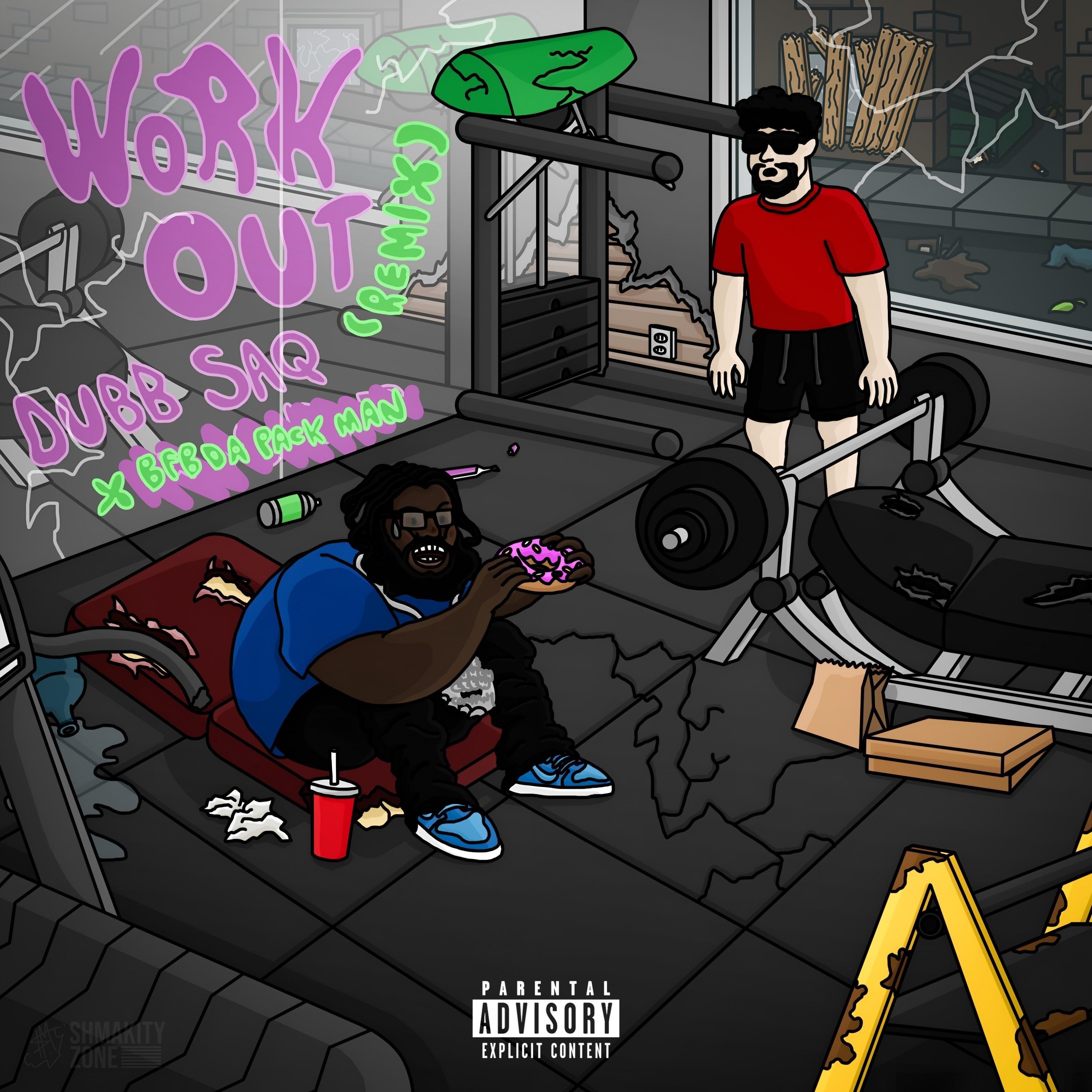 WORKOUT (feat. Bfb Da Packman) [Remix] - Single album cover