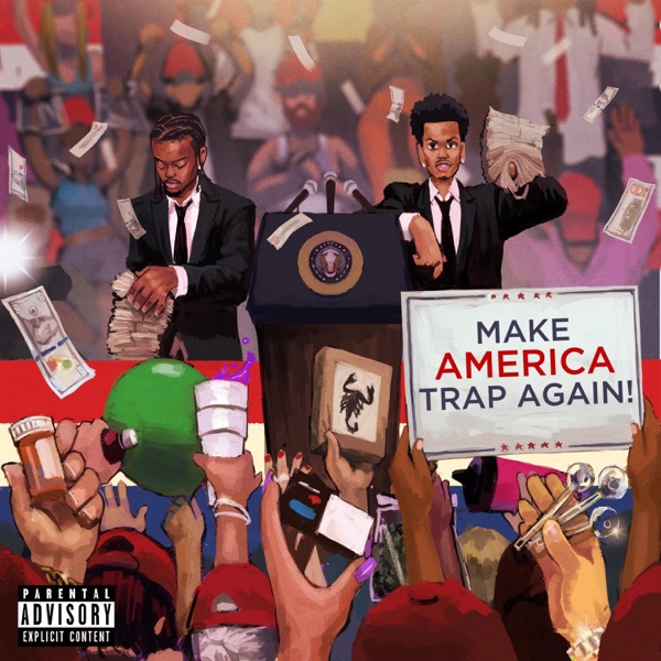 Make America Trap Again (feat. Landough$) album cover