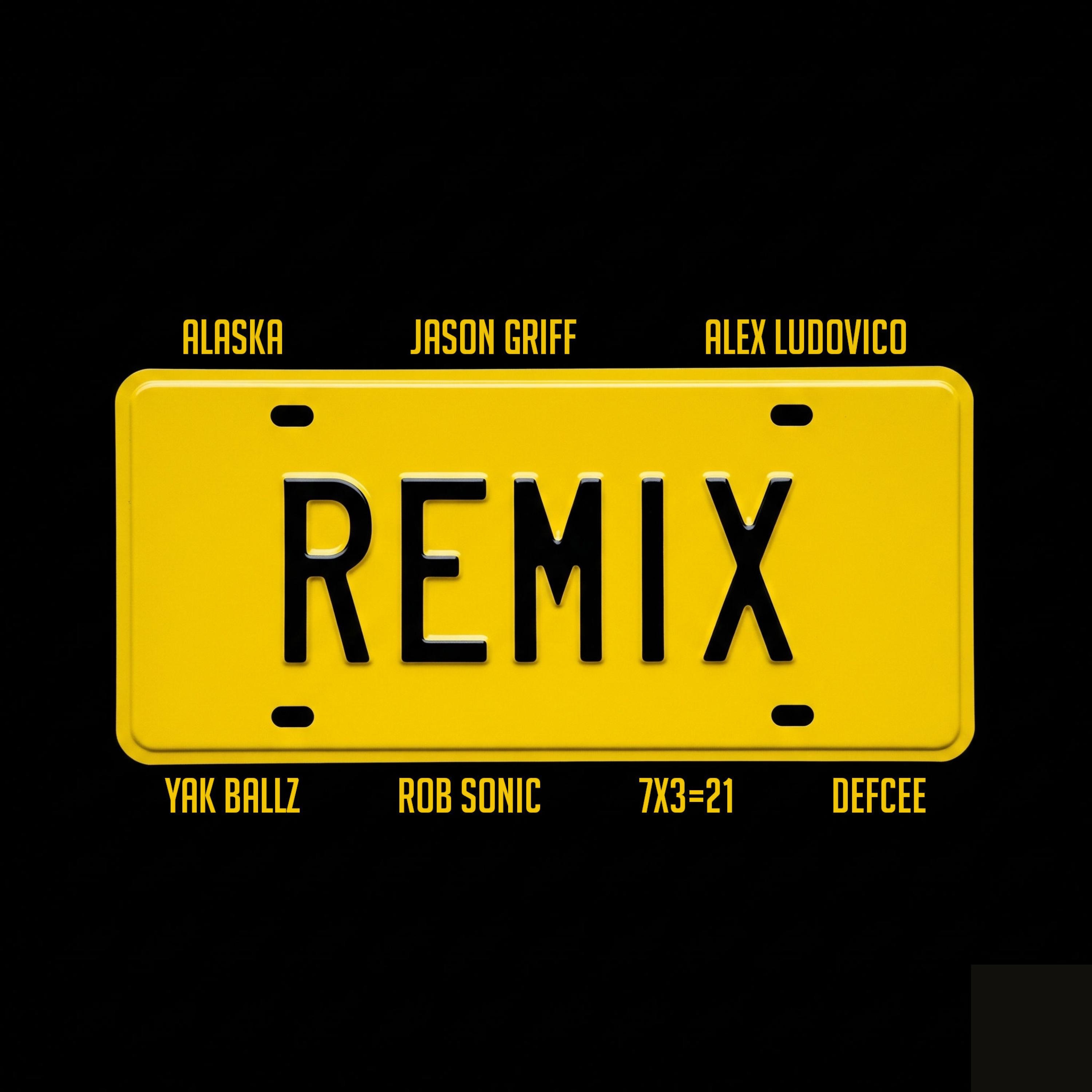 Vanity Plates (feat. Yak Ballz, Rob Sonic, 7x3=21 & Defcee) [Remix] - Single album cover