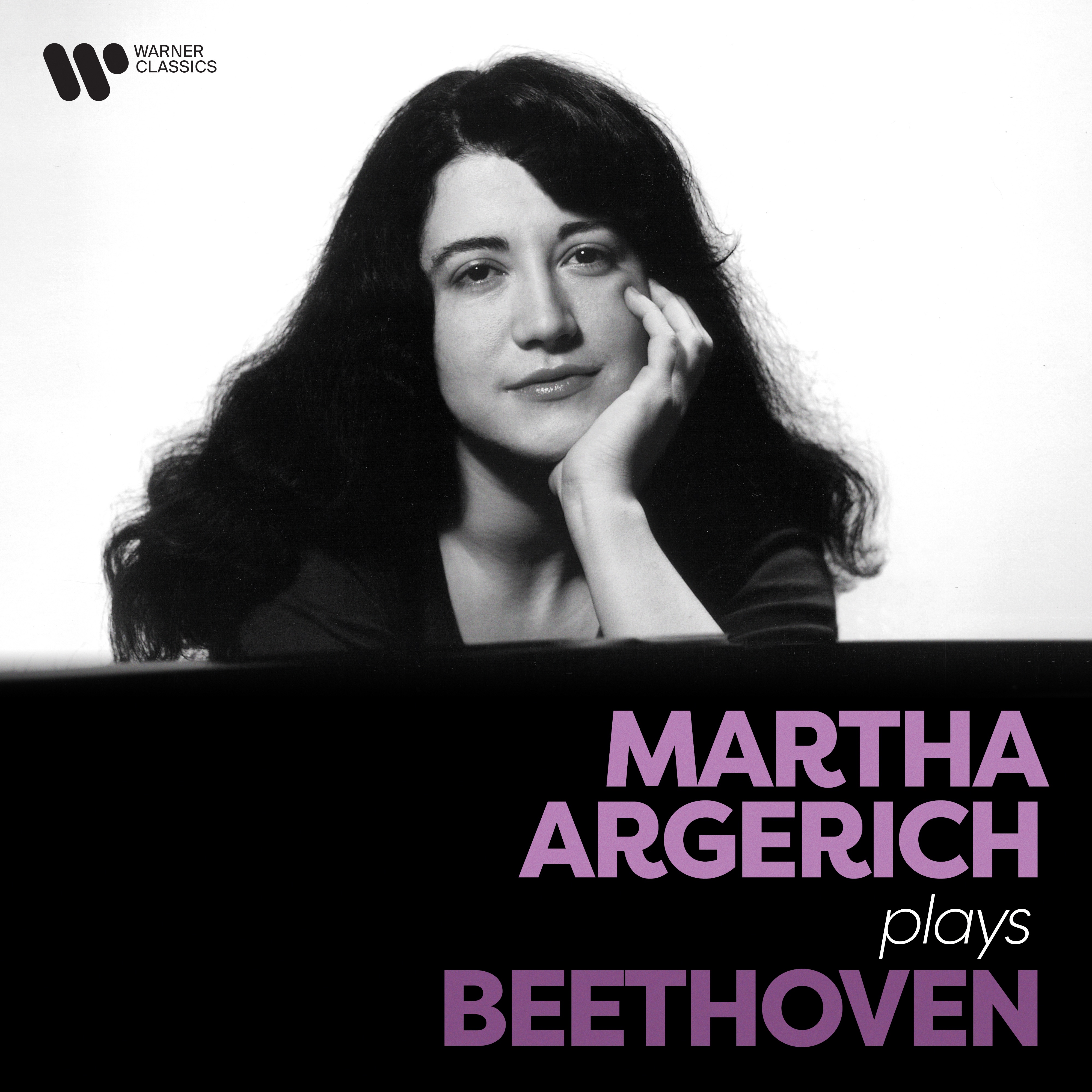 Martha Argerich Plays Beethoven album cover
