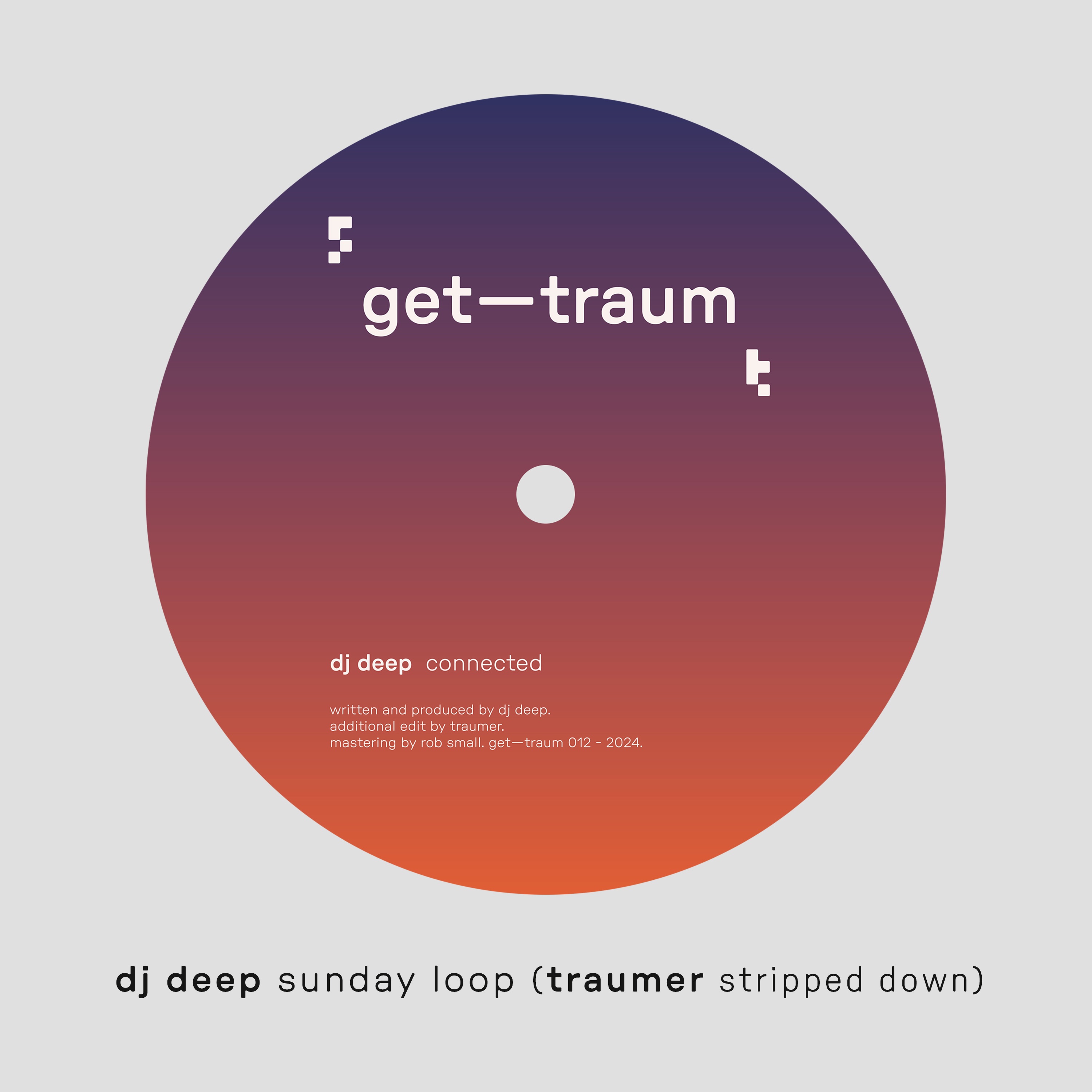 Sunday Loop (Traumer Stripped Down) - Single album cover
