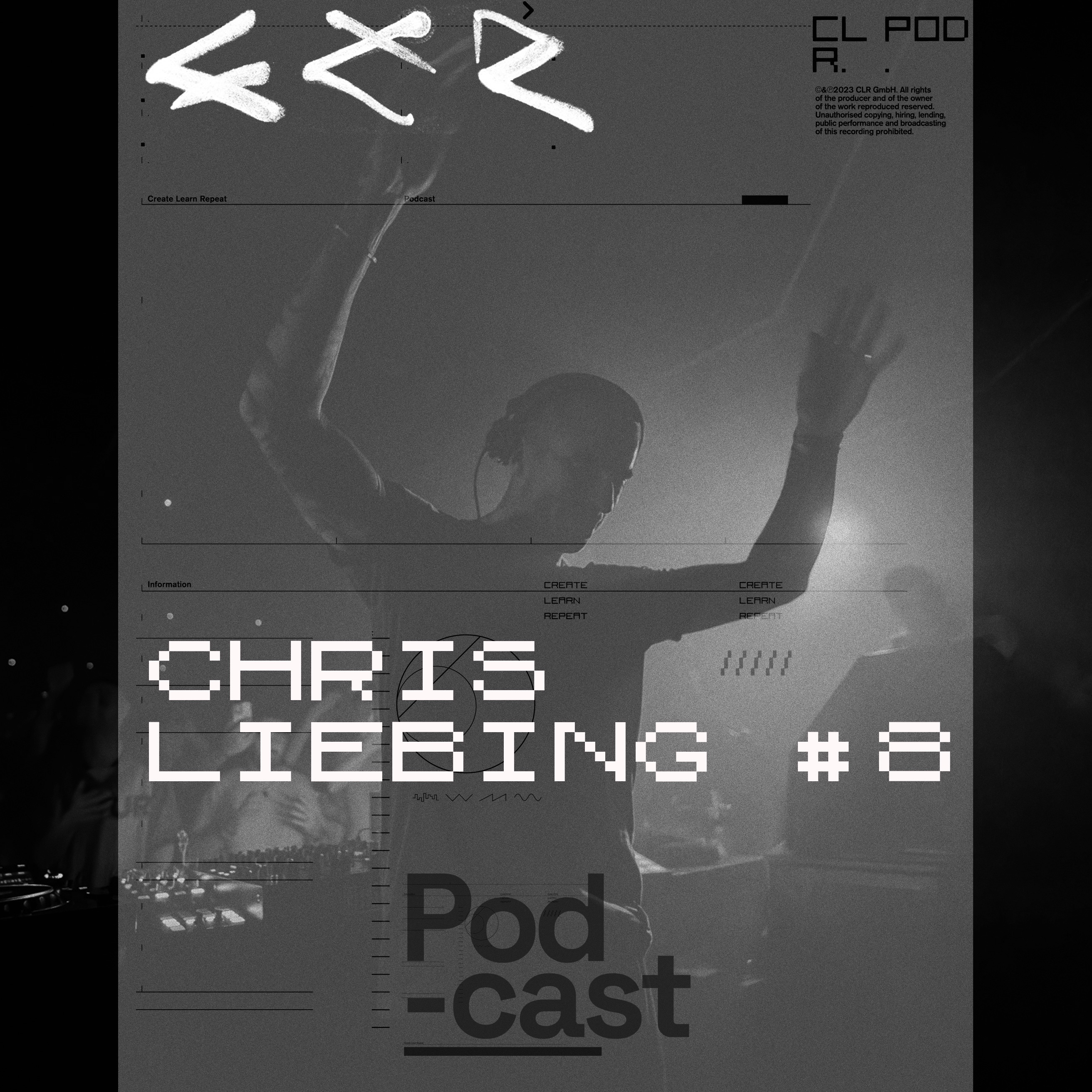 CLR: Chris Liebing, Vol. 8 (DJ Mix) album cover