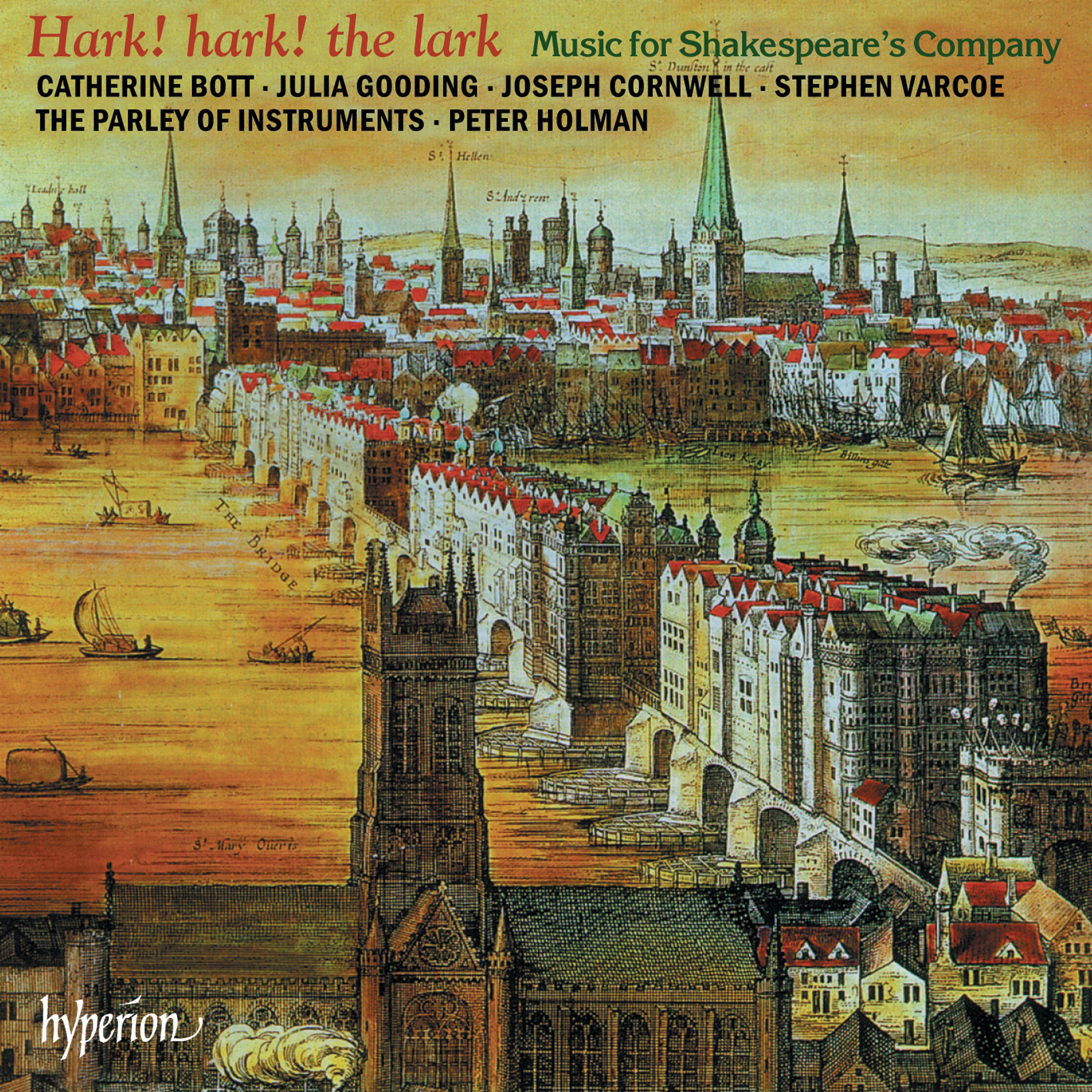Hark! Hark! the Lark: Music for Shakespeare's Company (English Orpheus, Vol. 43) album cover