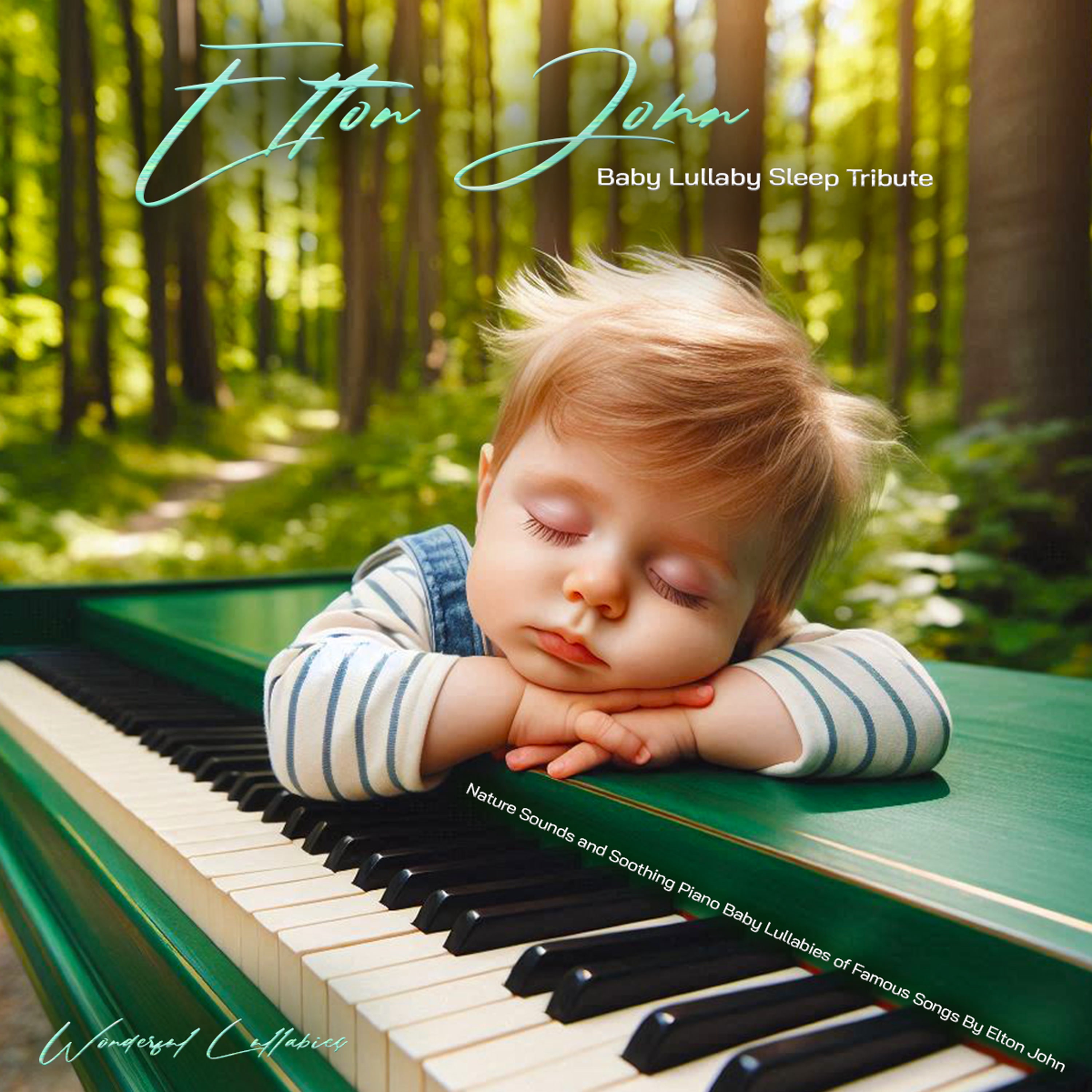 Elton John Baby Lullaby Sleep Tribute - Nature Sounds and Soothing Piano Baby Lullabies of Famous So album cover
