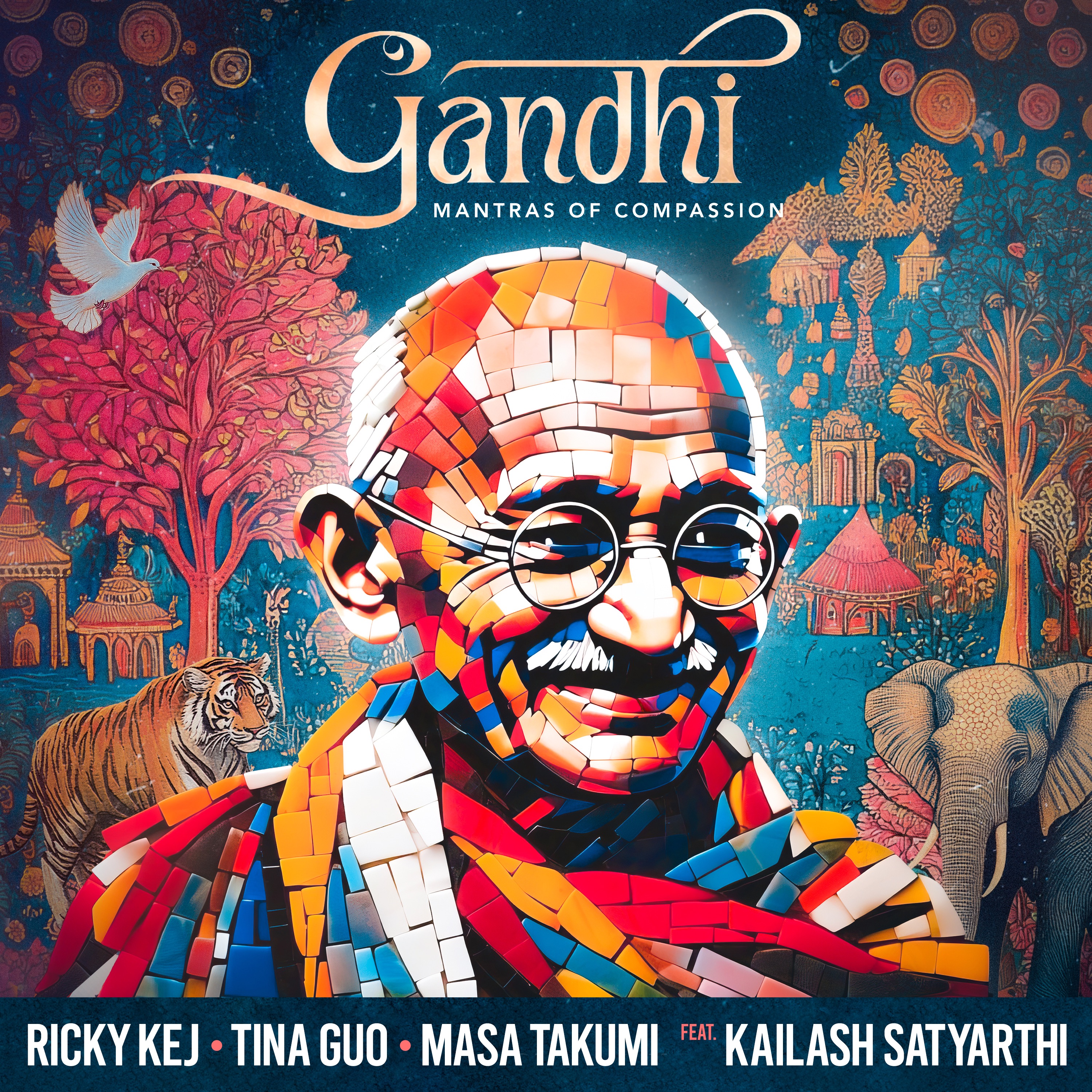 Gandhi - Mantras Of Compassion (feat. Kailash Satyarthi) album cover