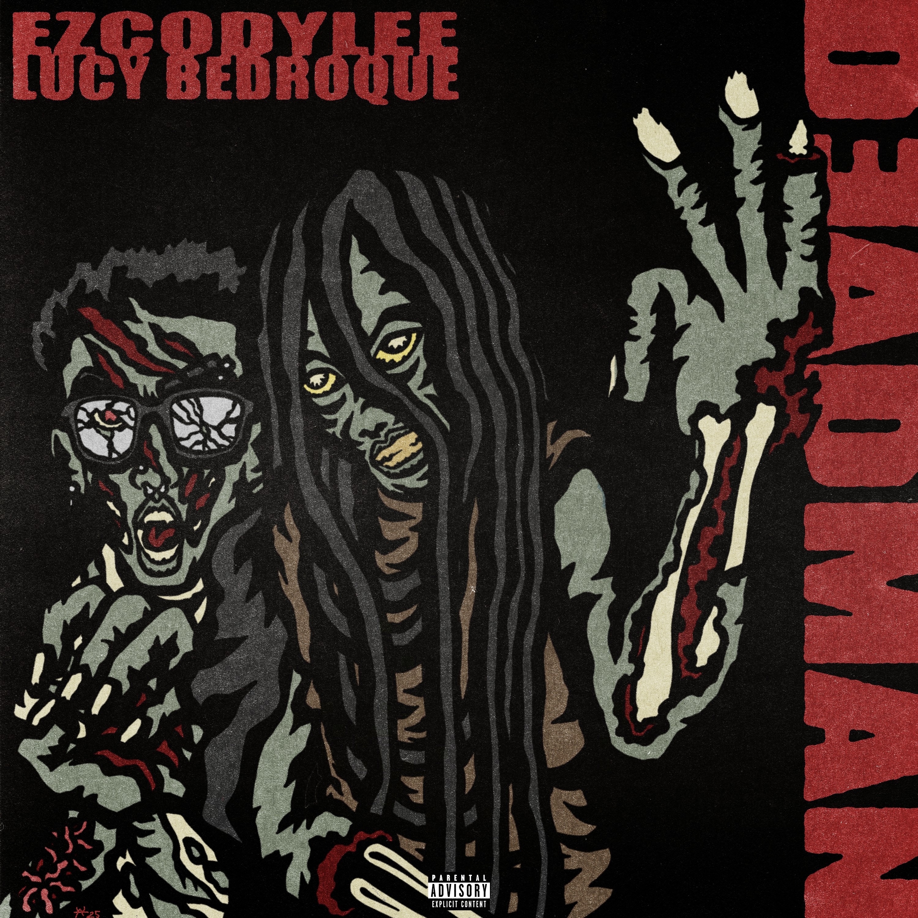 DEADMAN ! (feat. Lucy Bedroque) - Single album cover