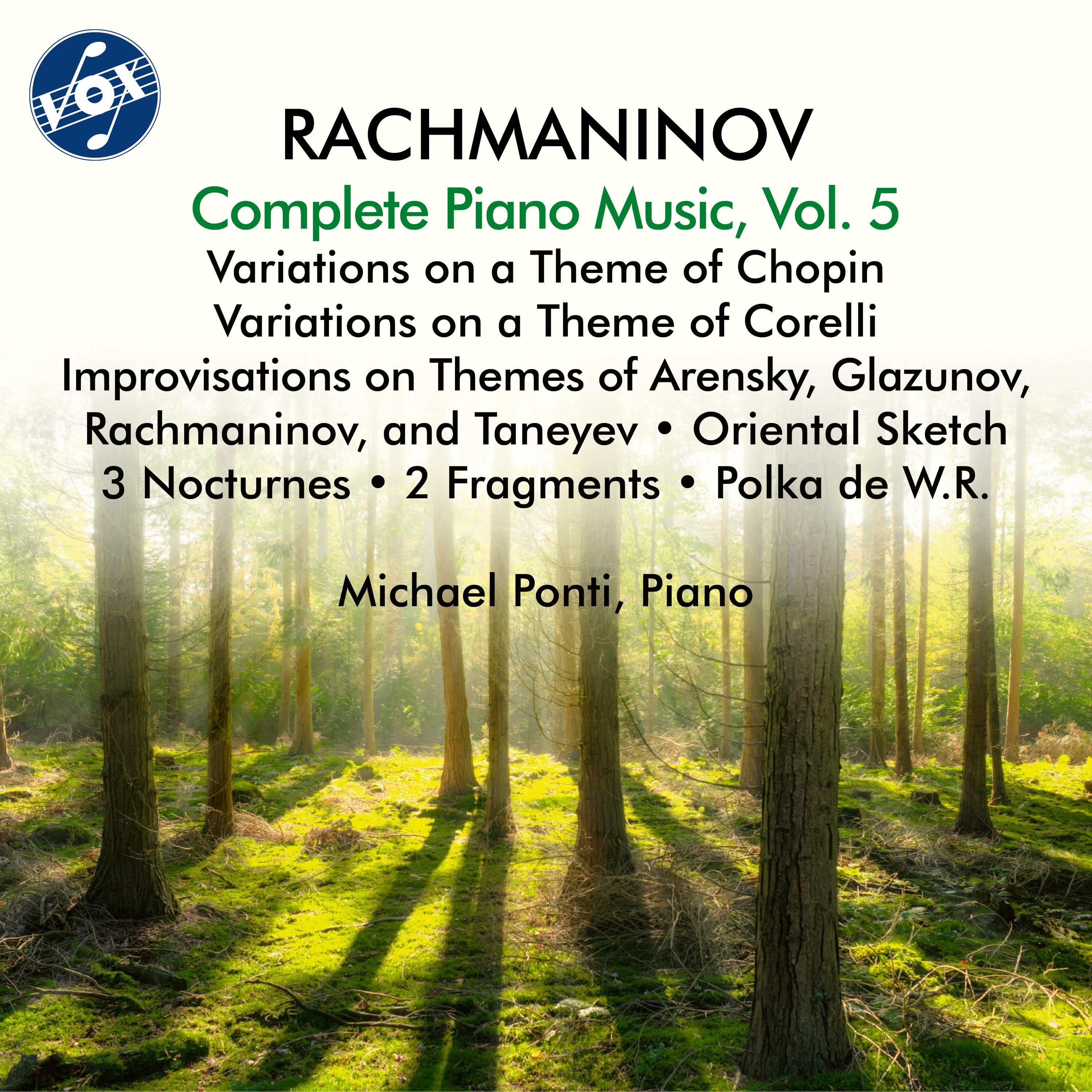 Rachmaninoff: Complete Piano Music, Vol. 5 album cover