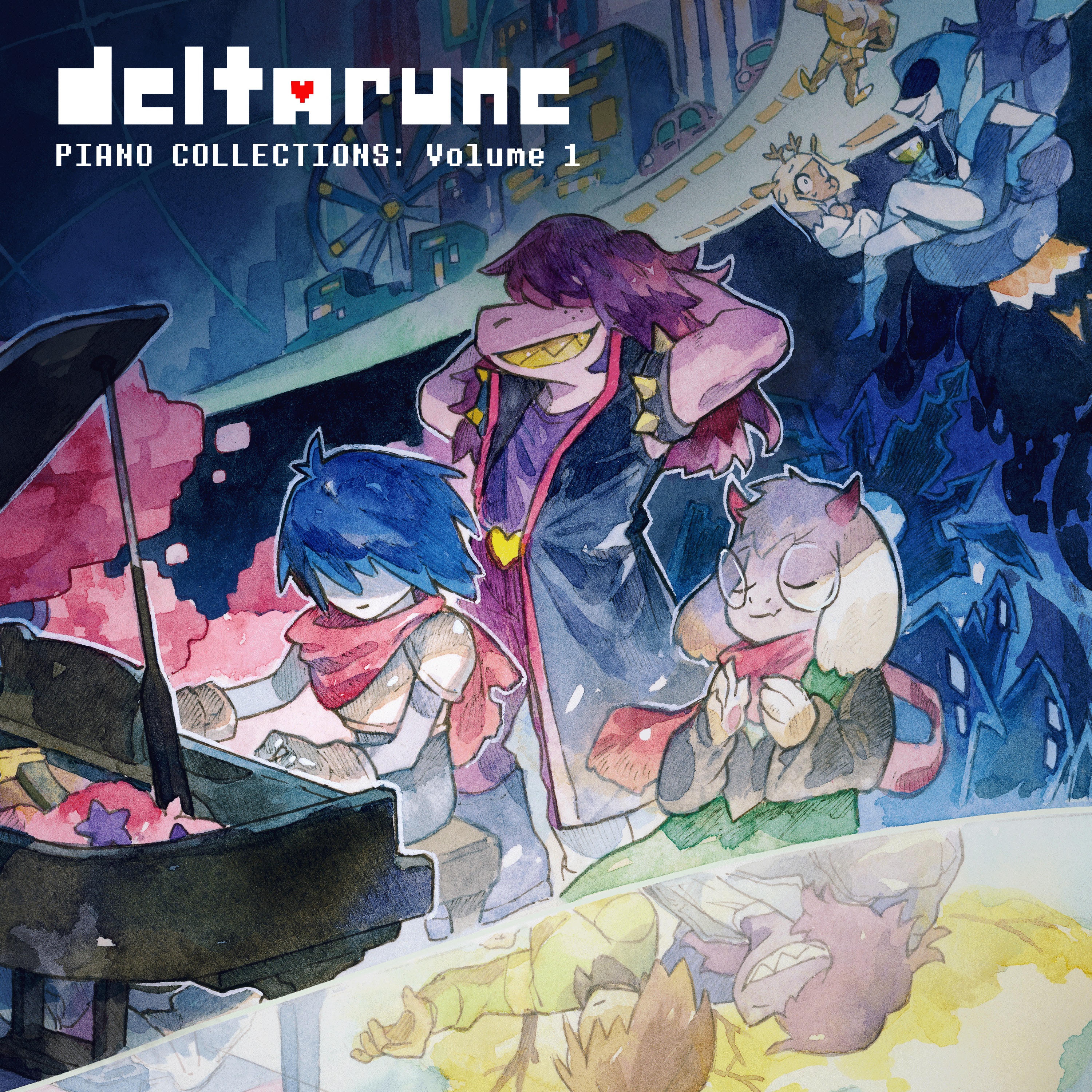 Deltarune Piano Collections, Vol. 1 album cover