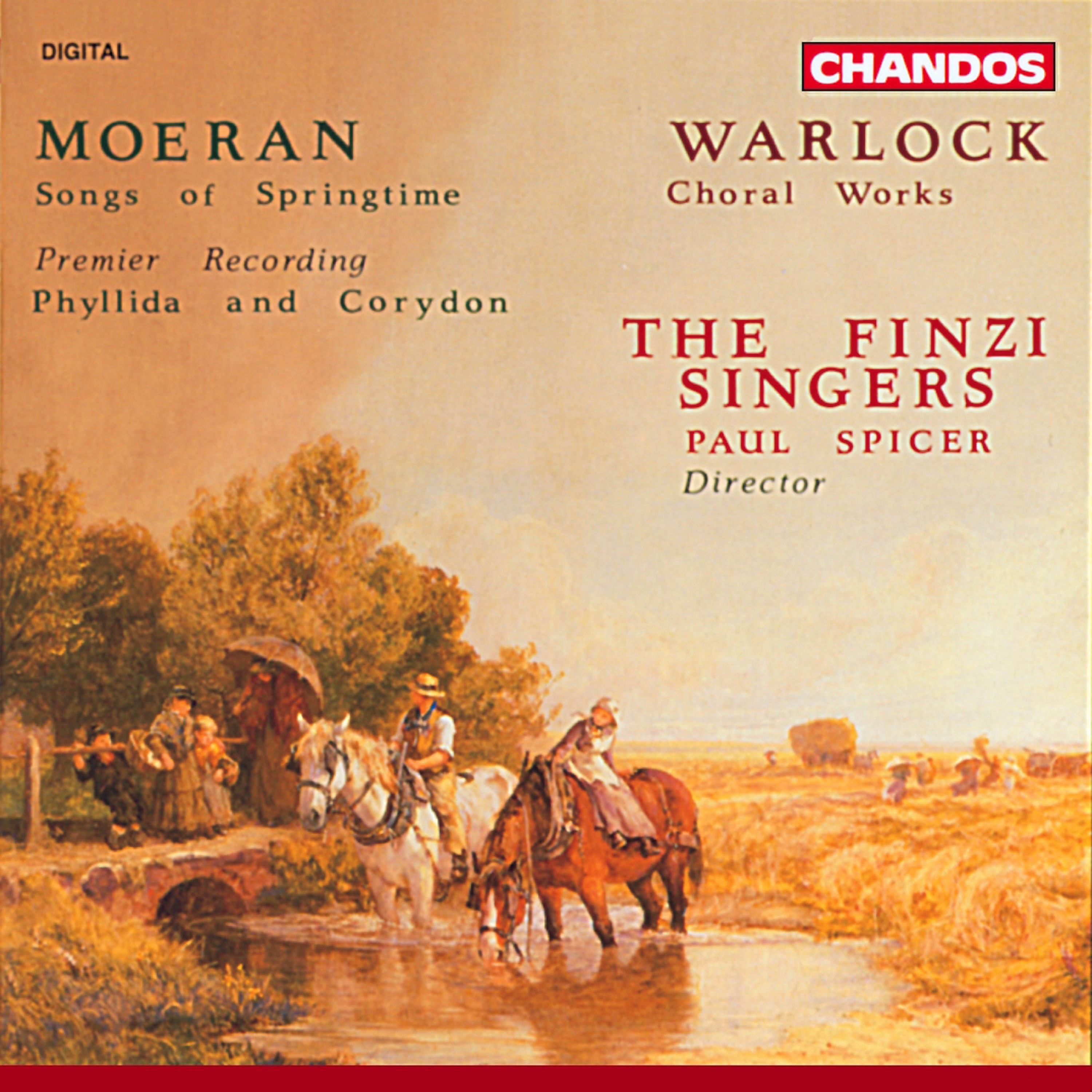 Moeran & Warlock: Choral Works album cover