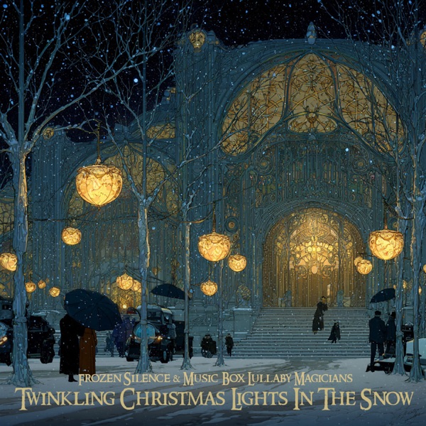 Twinkling Christmas Lights In The Snow - Single album cover