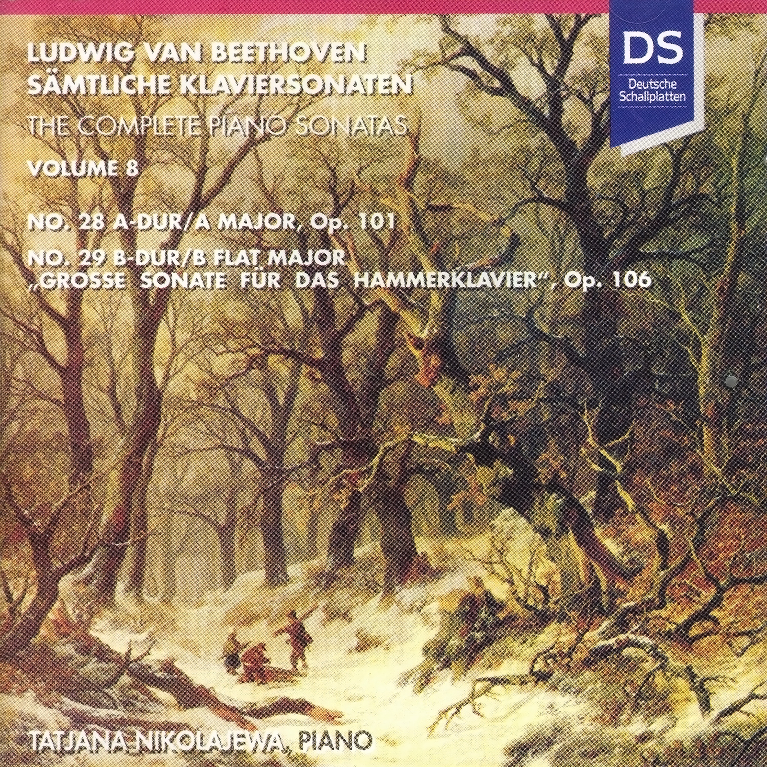 Beethoven: The Complete Piano Sonatas, Vol. 8 album cover