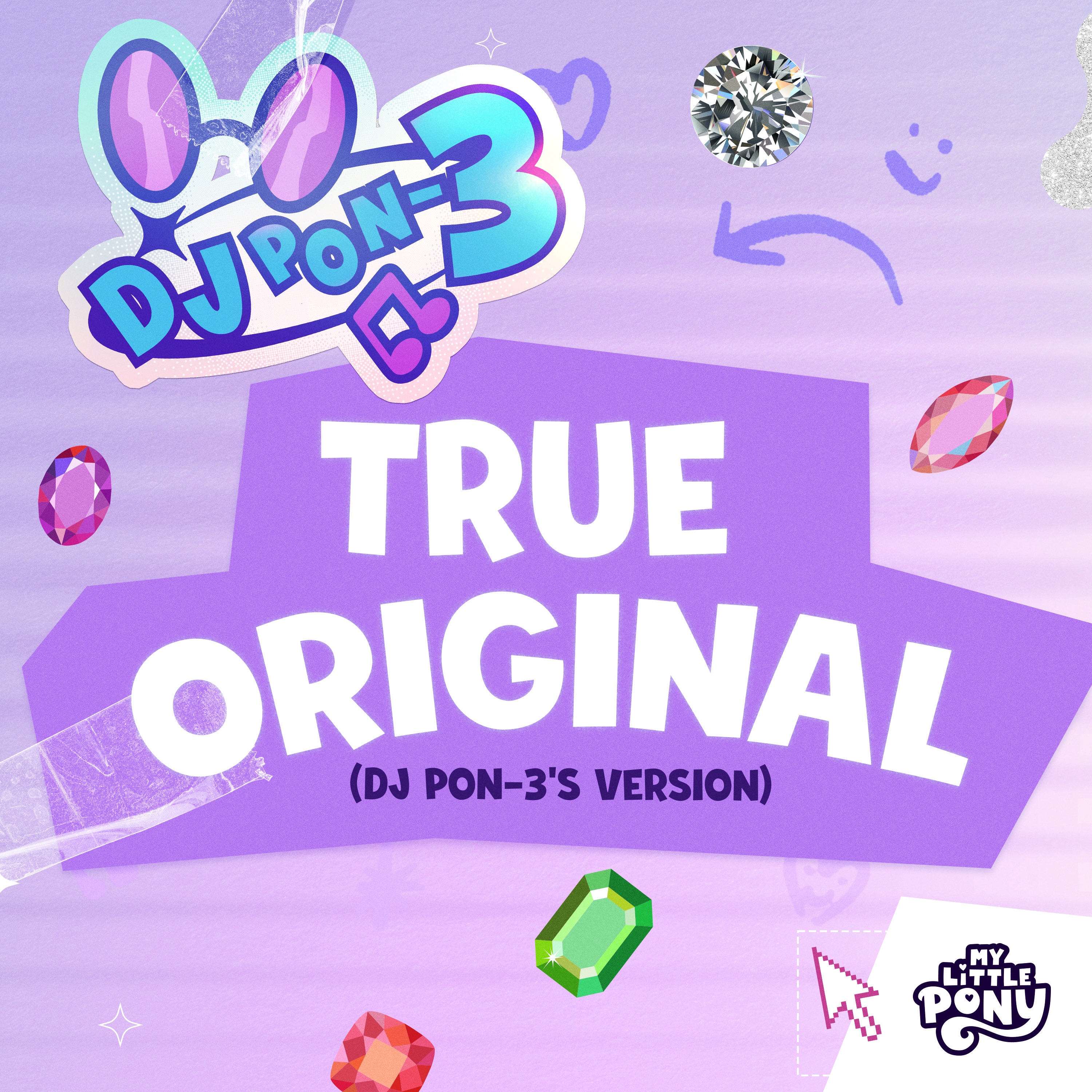 True Original (DJ Pon-3's Version) - Single album cover